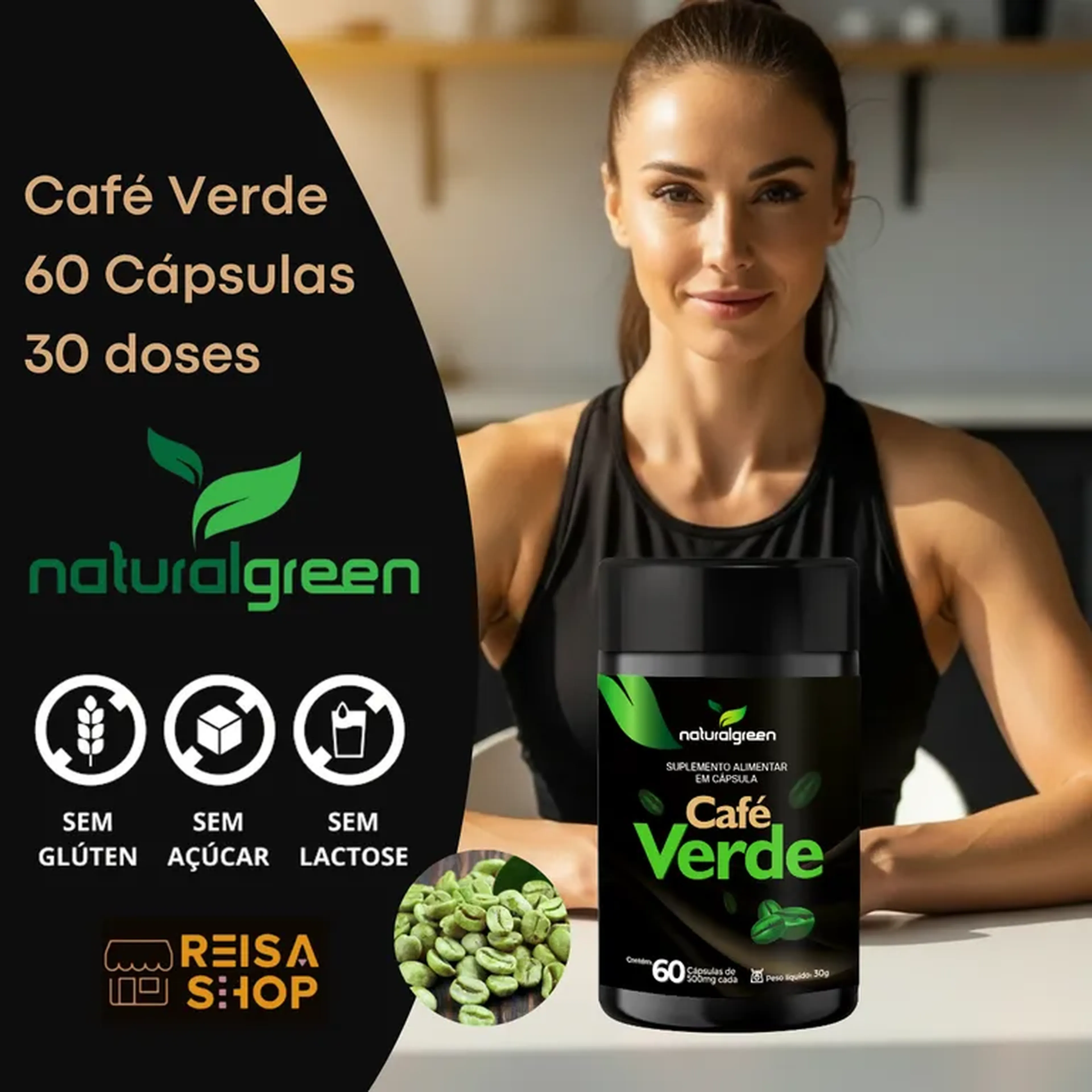 Café Verde 60 c´ápsulas imagem