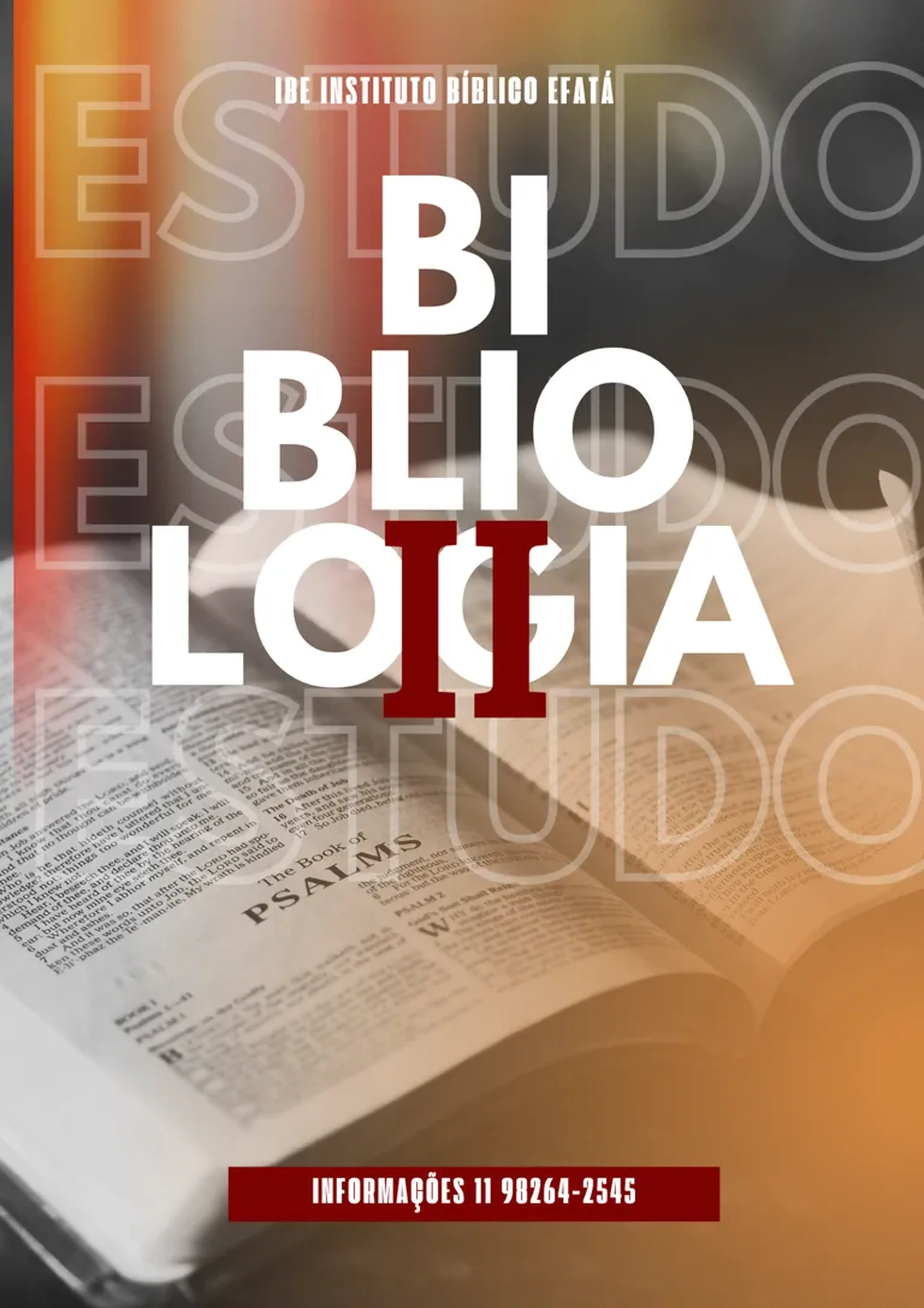 Bibliologia II (apostila) imagem