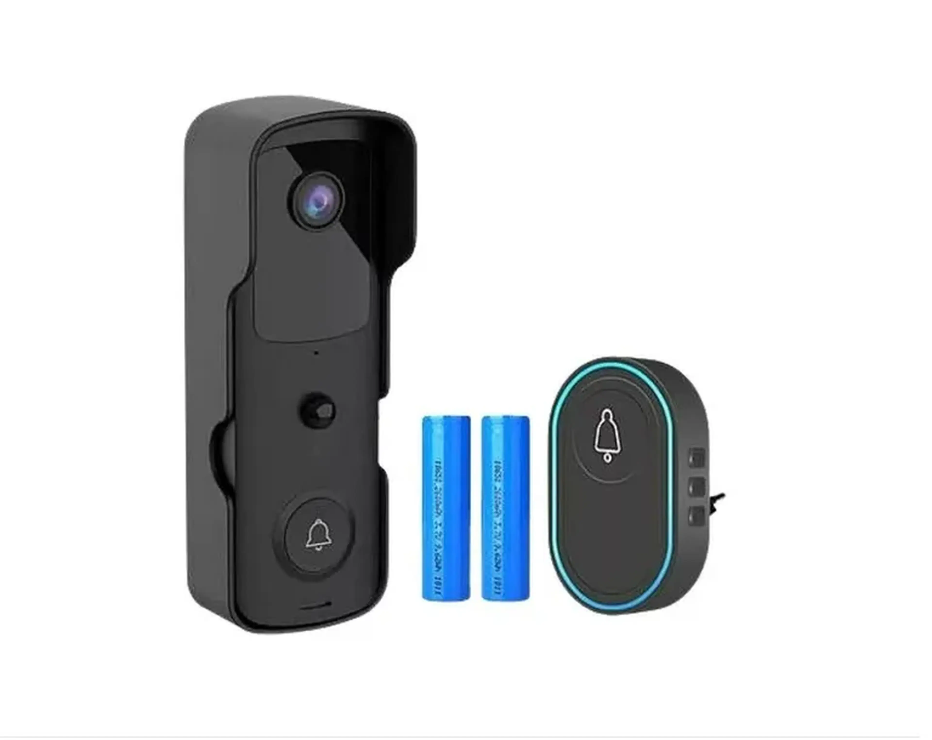 Video Porteiro Wifi 1080p Fhd C Bateria E Campain imagem