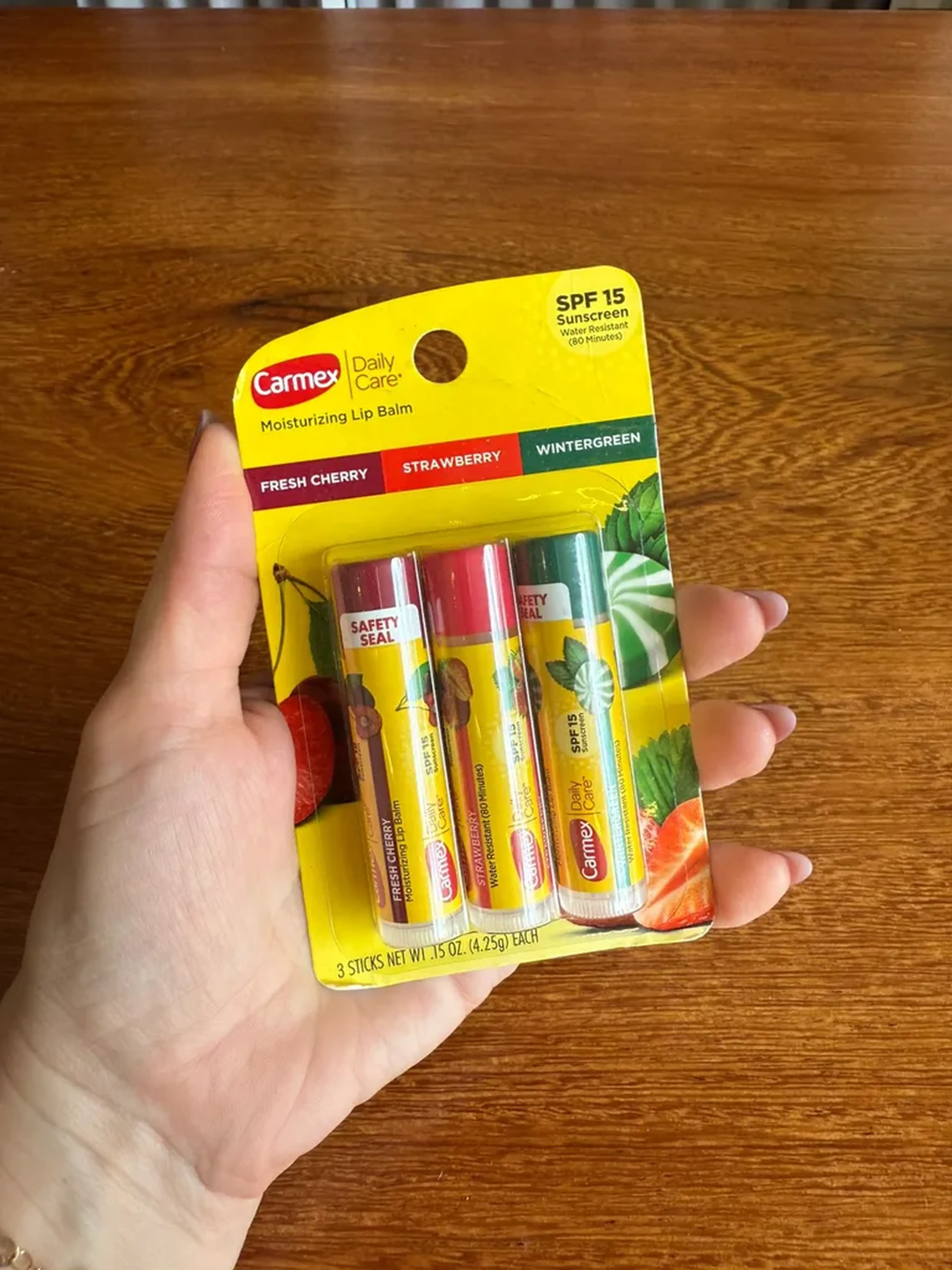 Carmex Trio Bastão com Sabor imagem