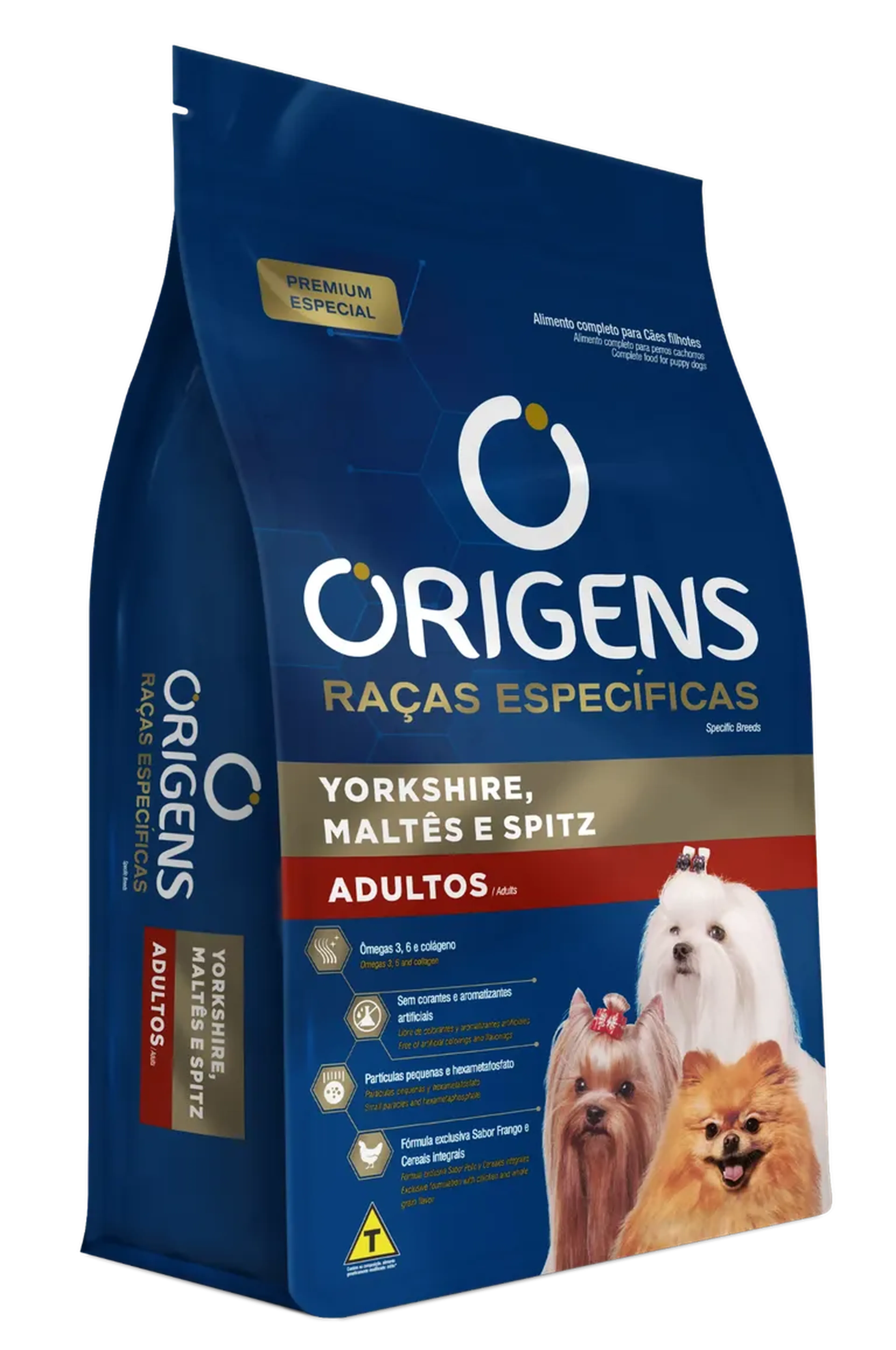ORIGENS ADULTO YORKSHIRE, MALTÊS E SPITZ 1KG imagem