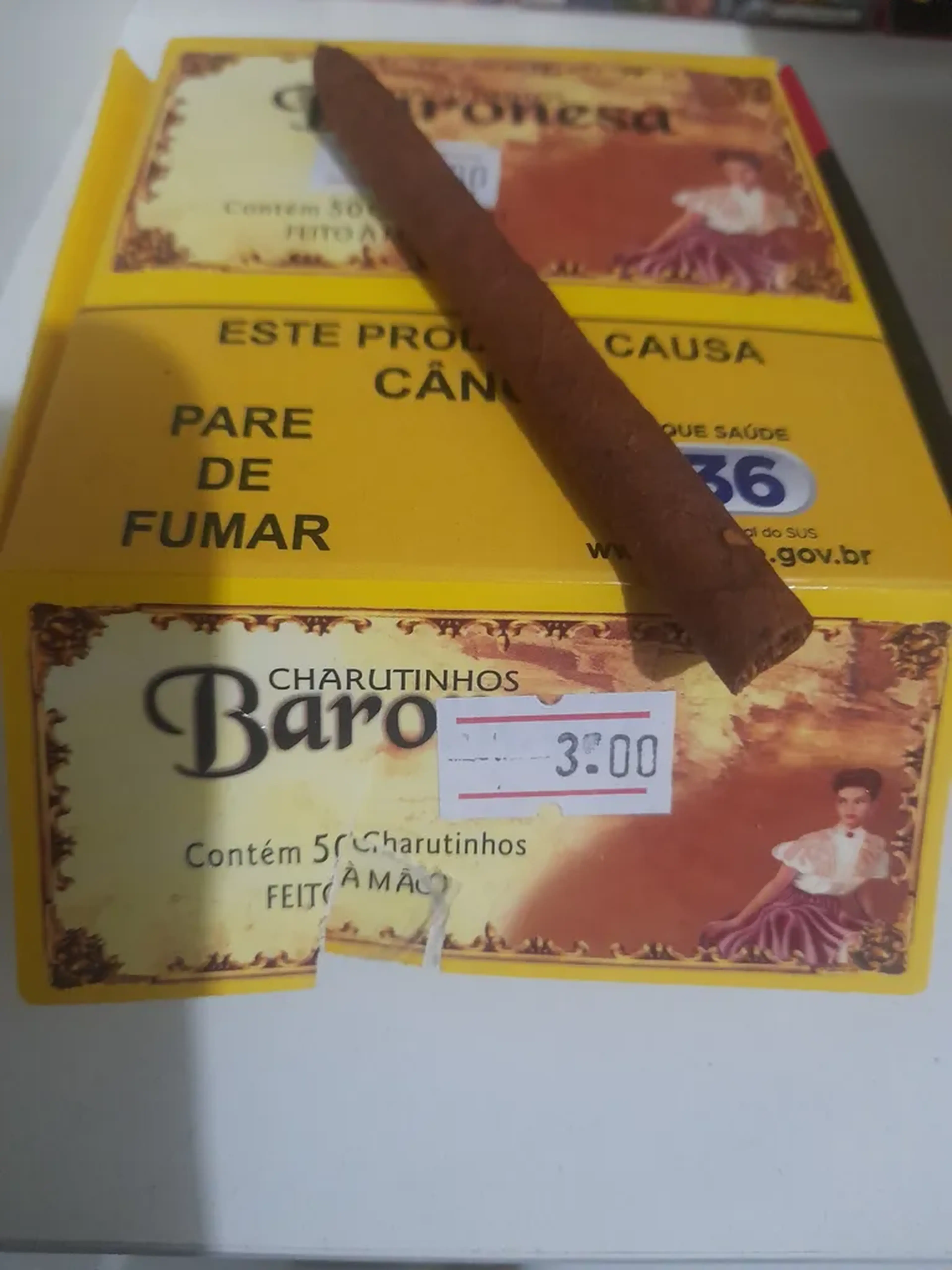 Charutinhos Baronesa imagem