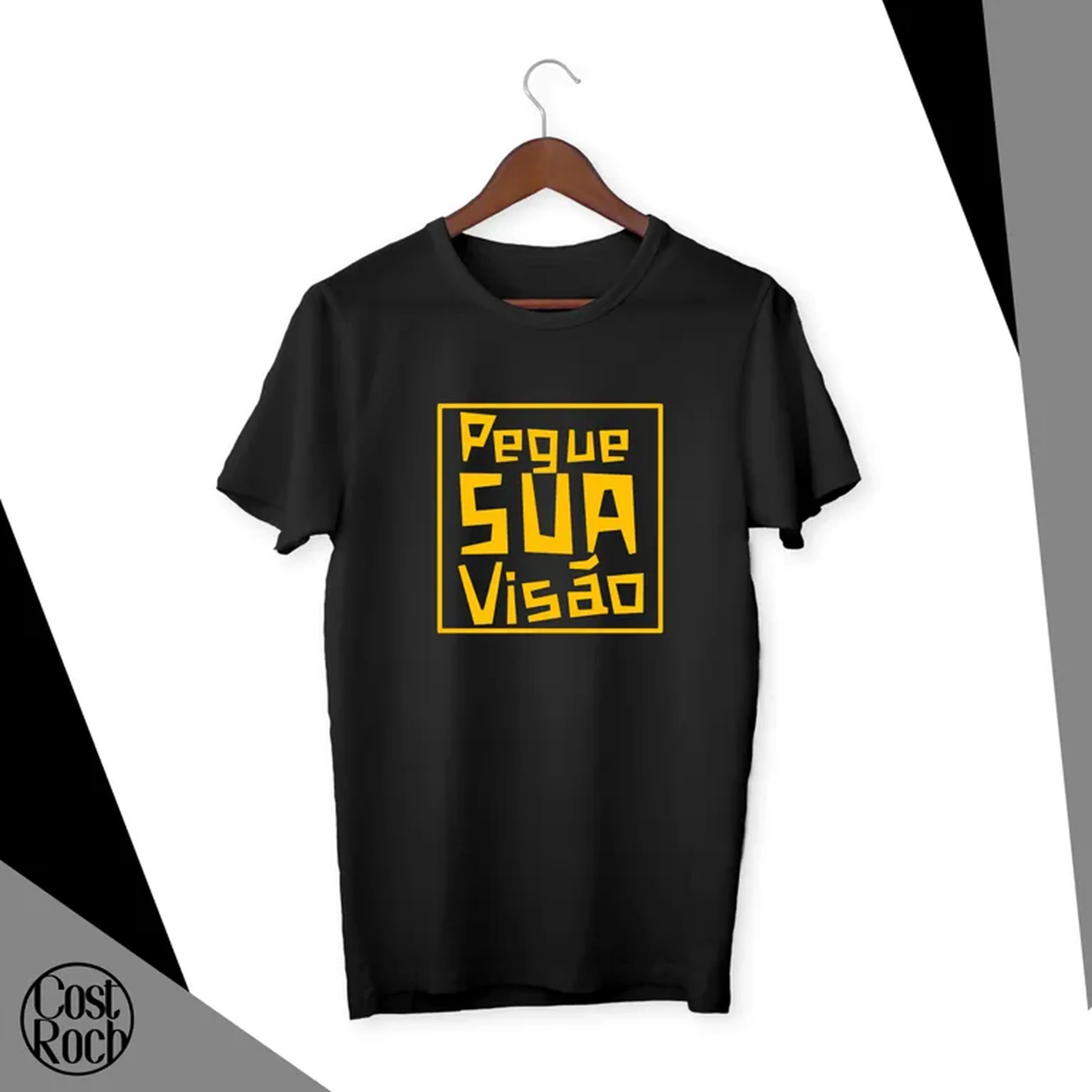 CAMISETA PERSONALIZADA PEGUE SUA VISÃO imagem