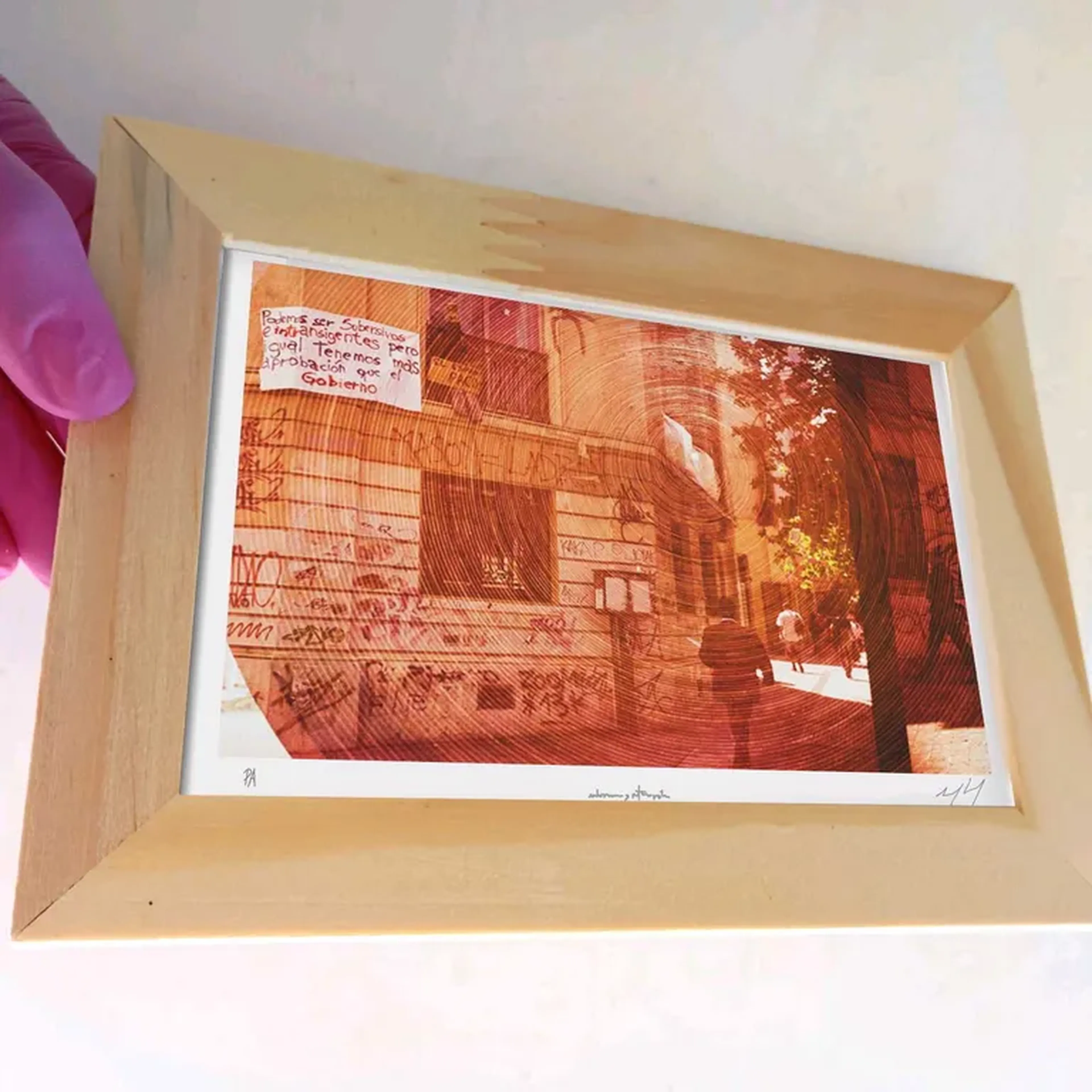 Palávoras - Subversivos - 10x15 cm moldura plana imagem