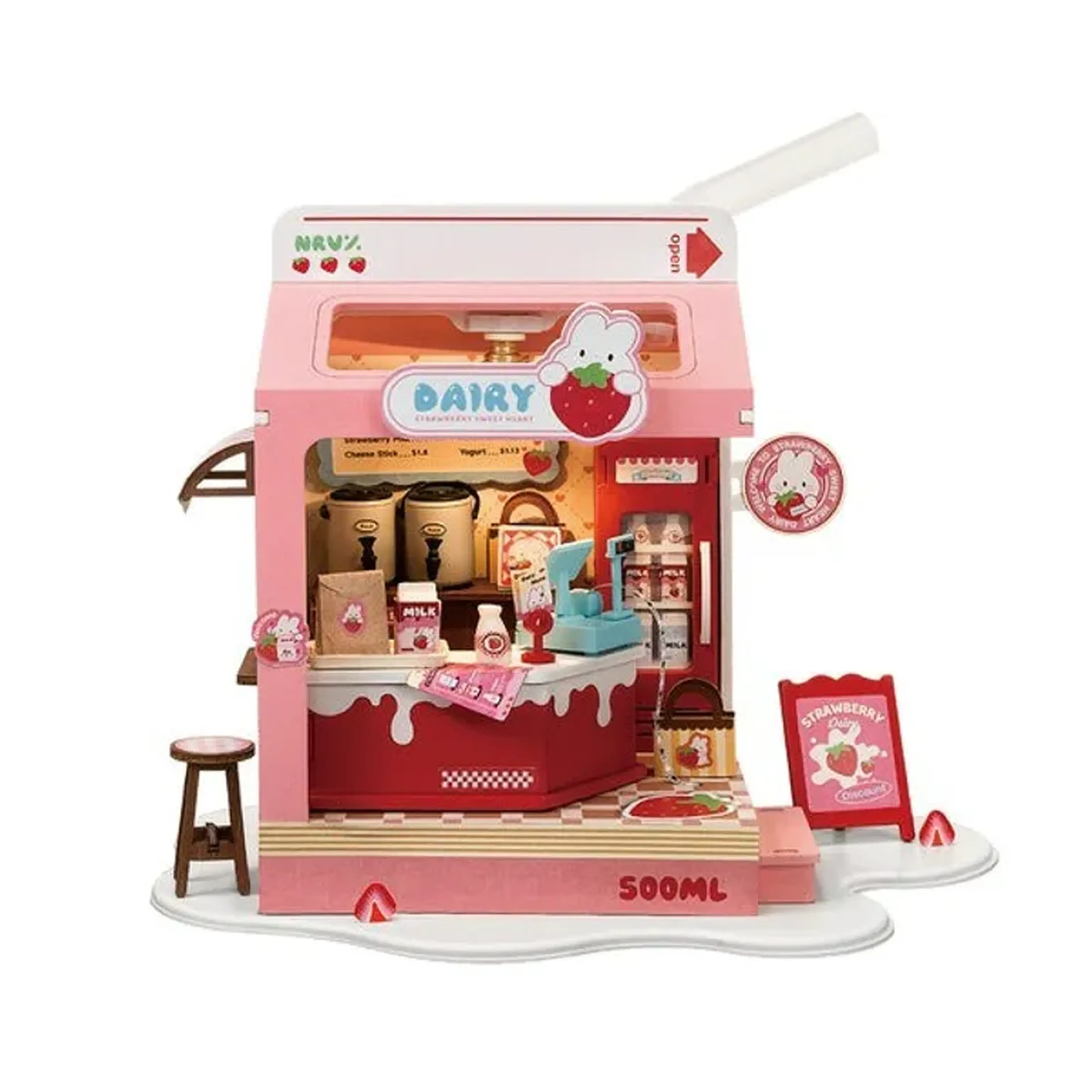 Gelateria Morangos - DIY - Para Montar imagem