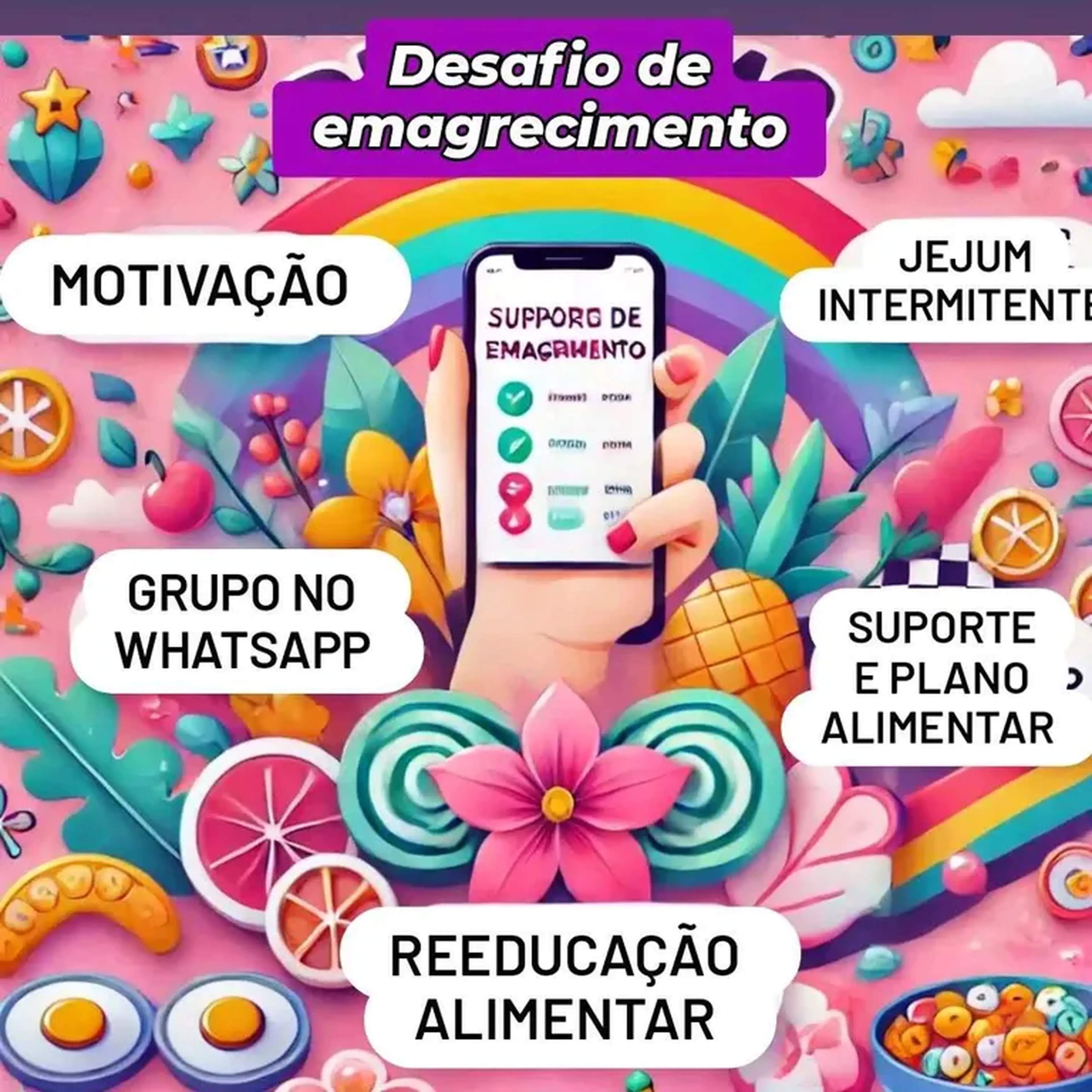 Desafio de emagrecimento imagem