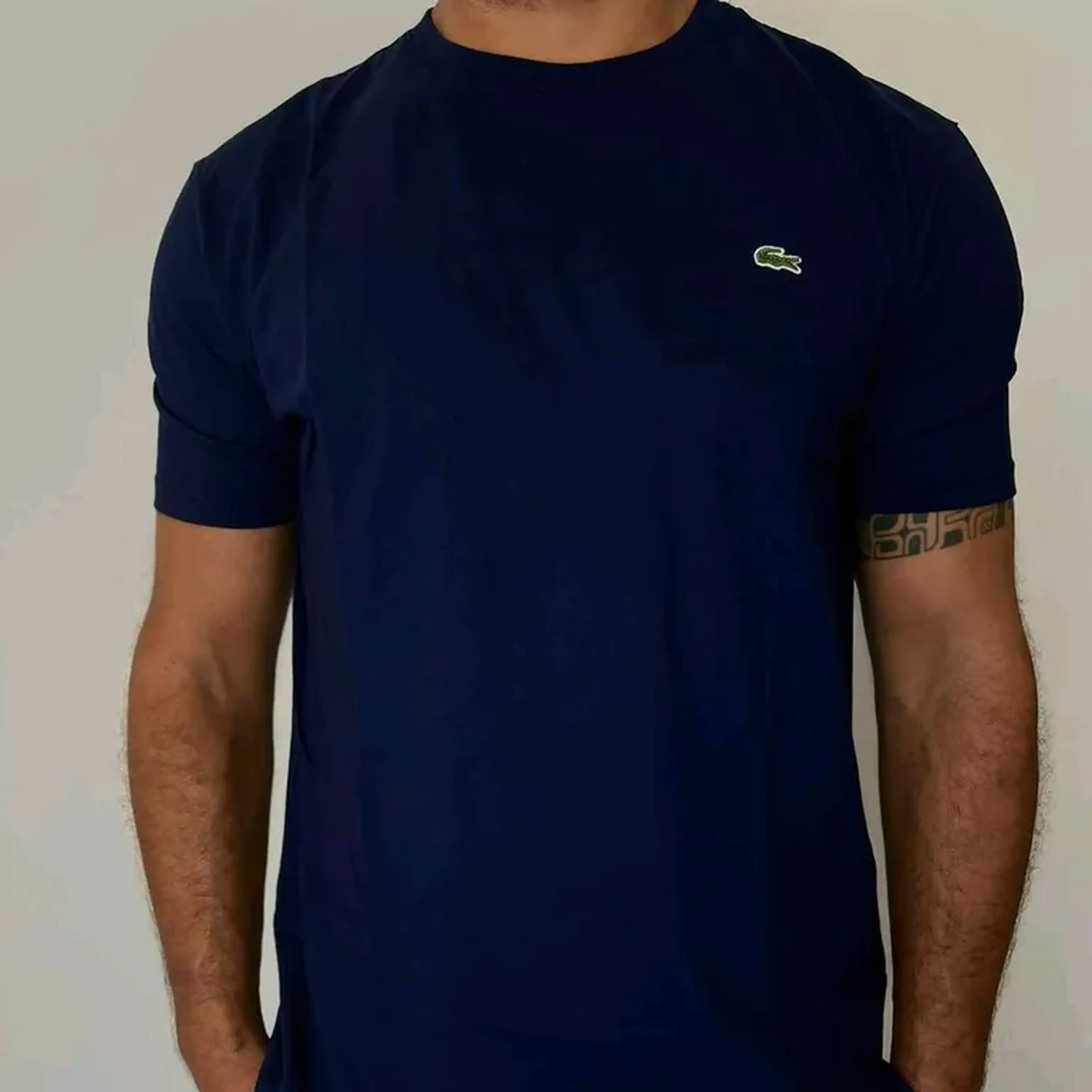 Camiseta Lacoste Azul imagem