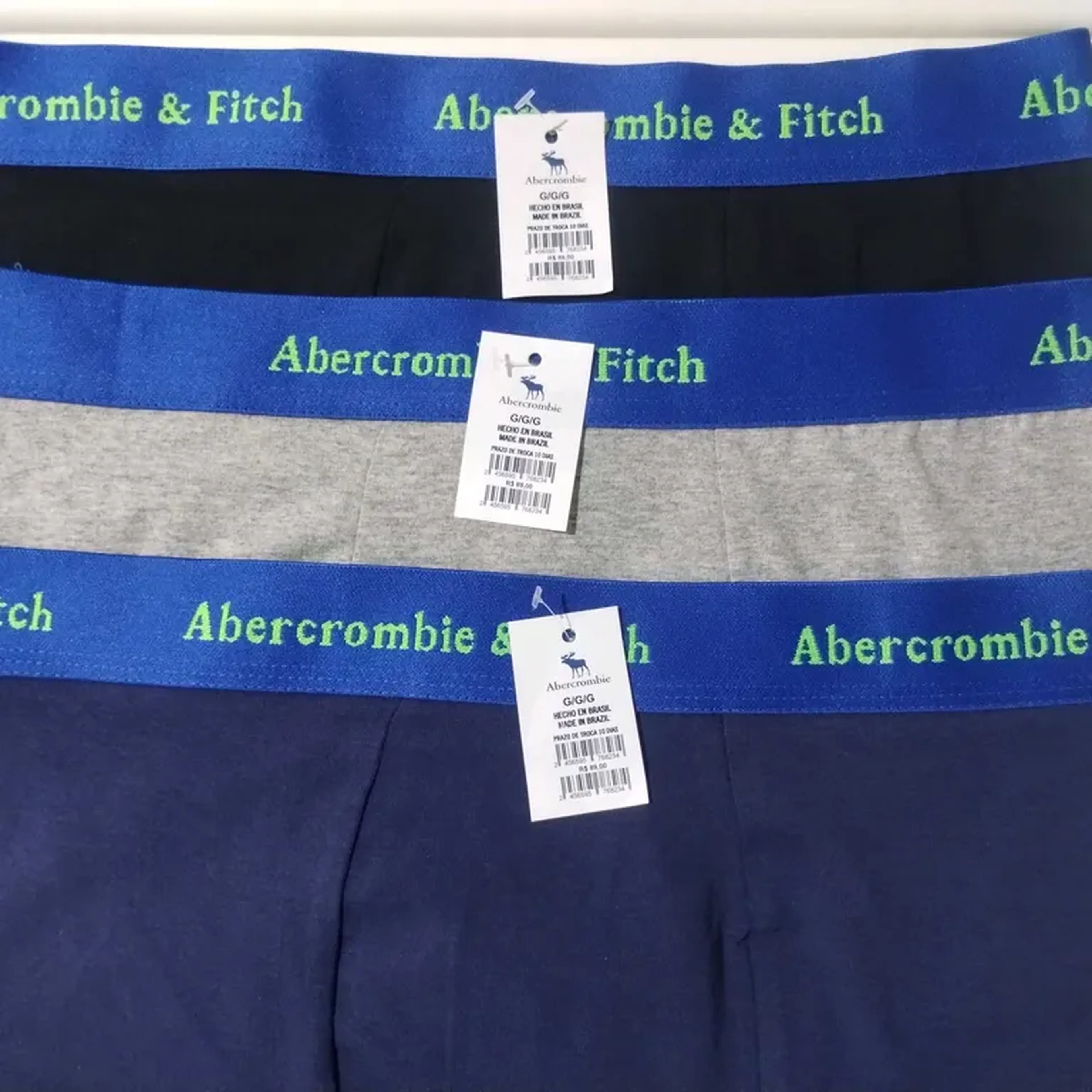 Cueca Boxer Abercrombie Unidade imagem