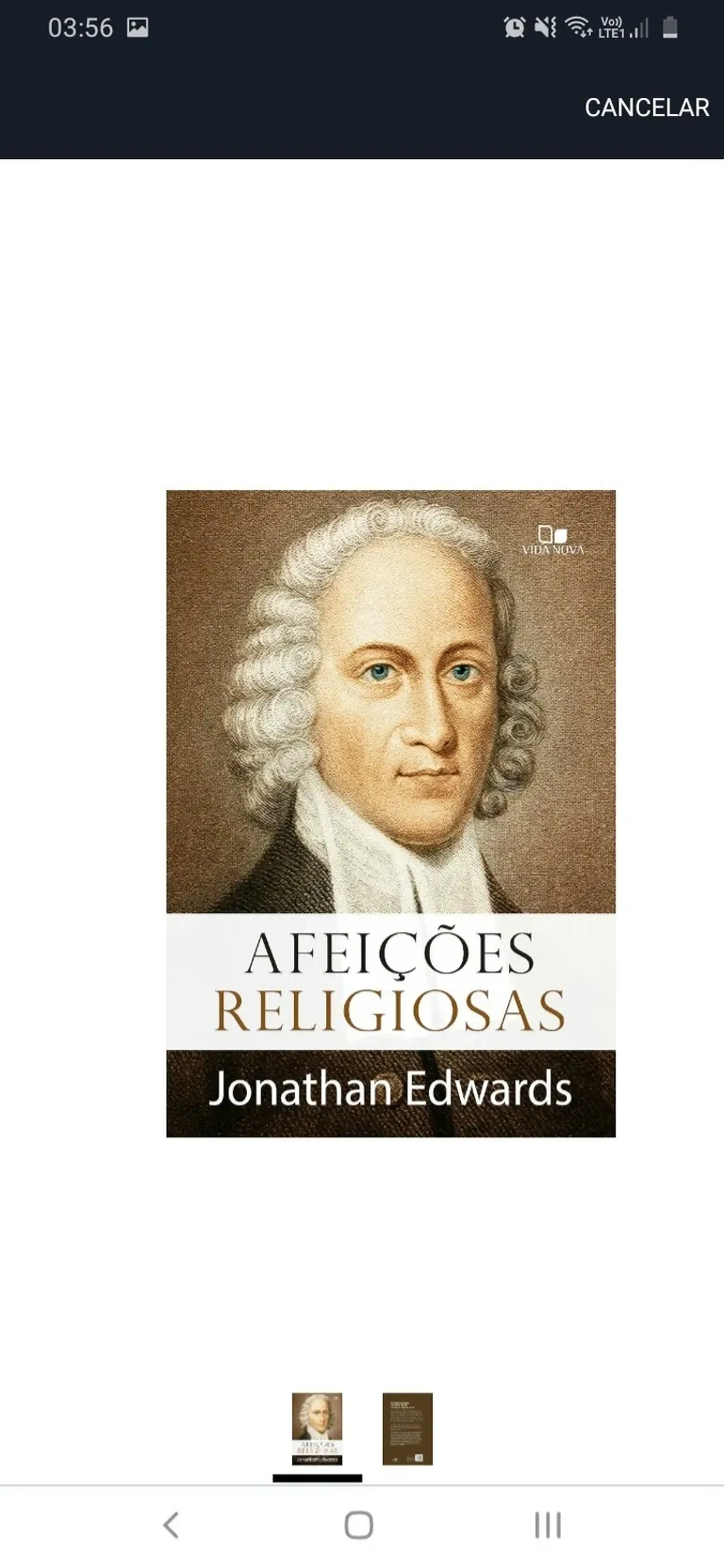 Afeições Religiosas - JONATHAN EDWARDS imagem