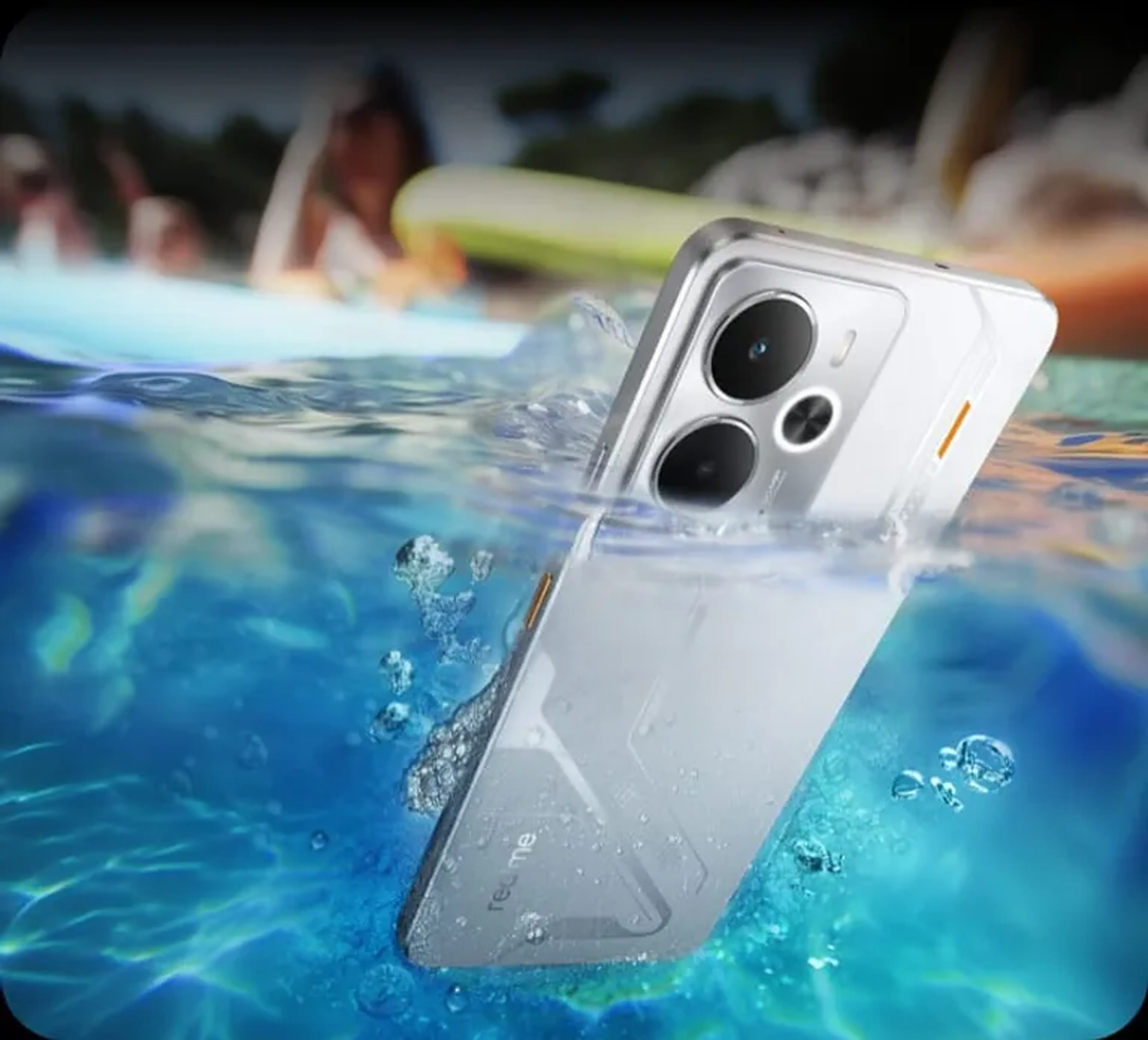 Realme 14 5G + NFC + 256GB + 12GB RAM - Storm Titanium imagem