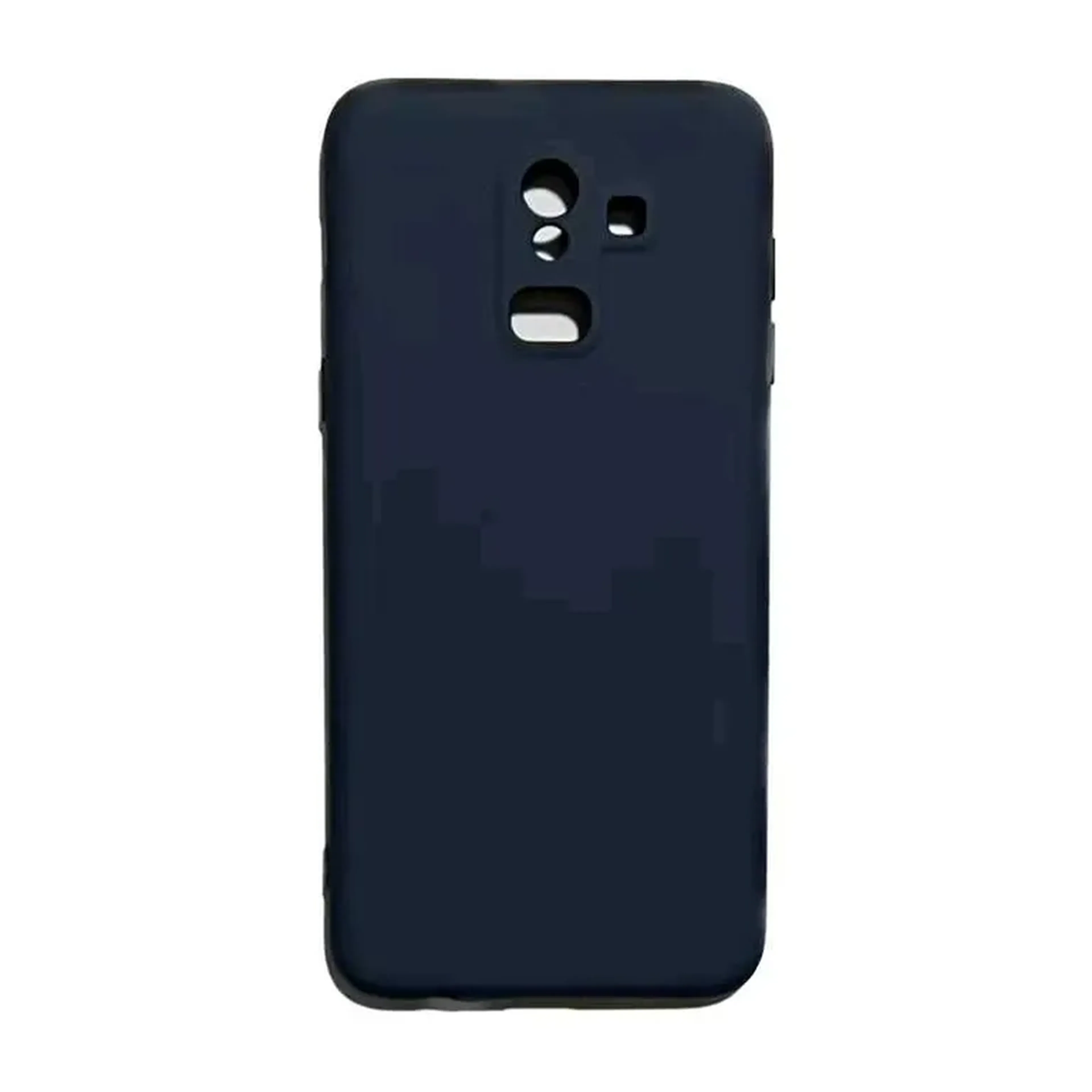 Capinha Para Galaxy J8 2018, De Silicone Aveludada (PRETA) imagem