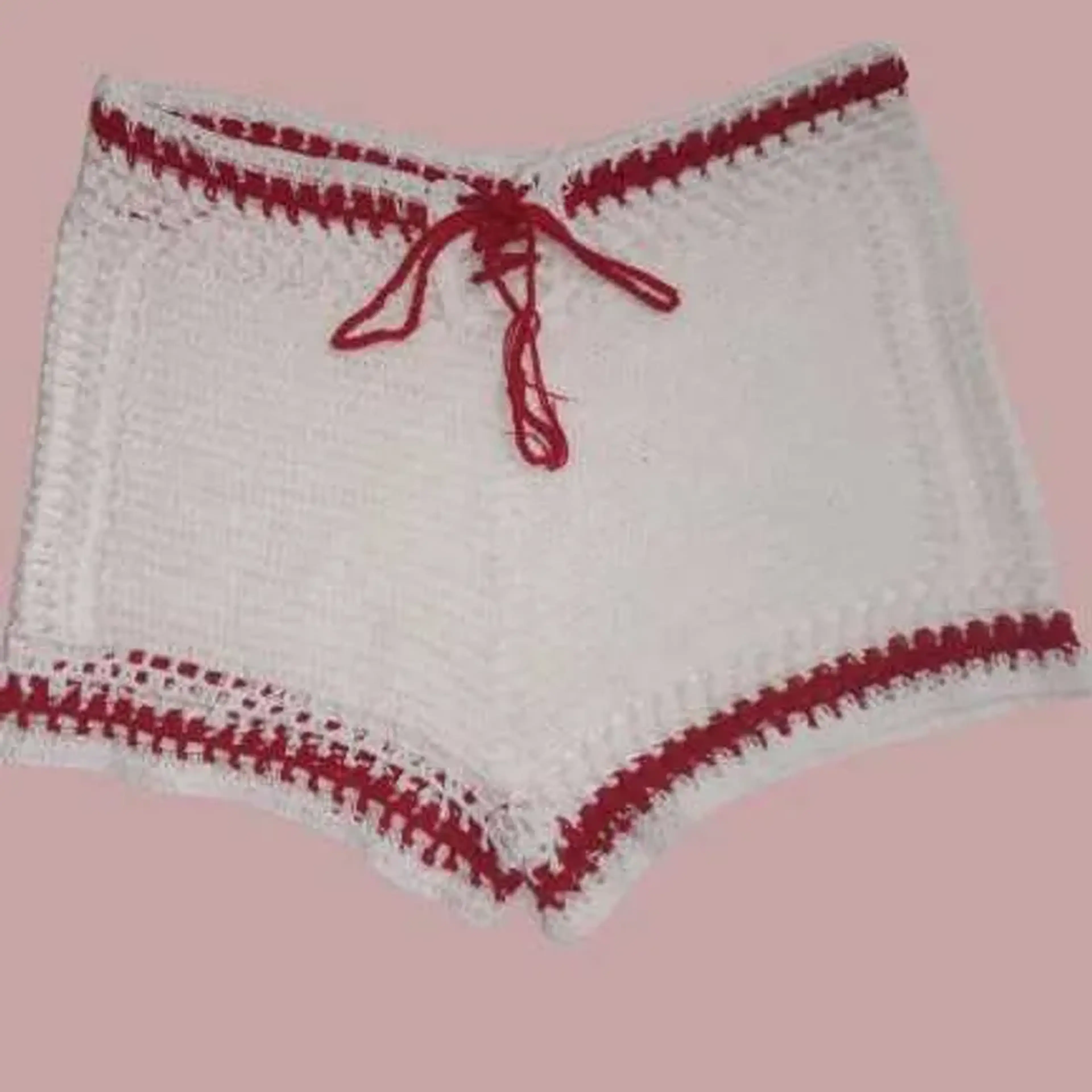 short de crochê imagem