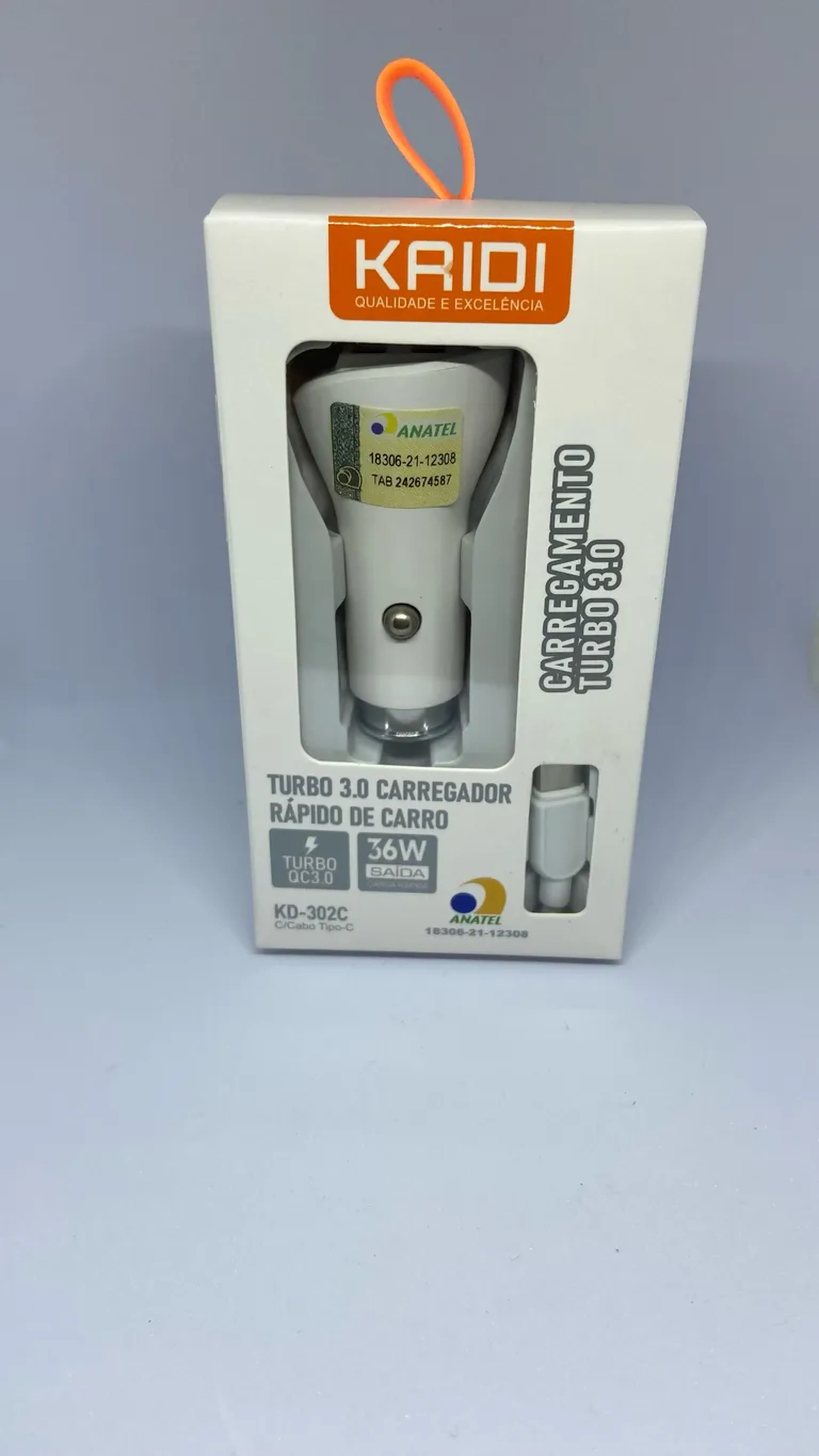 Carregador Turbo 3.0 para Carro imagem