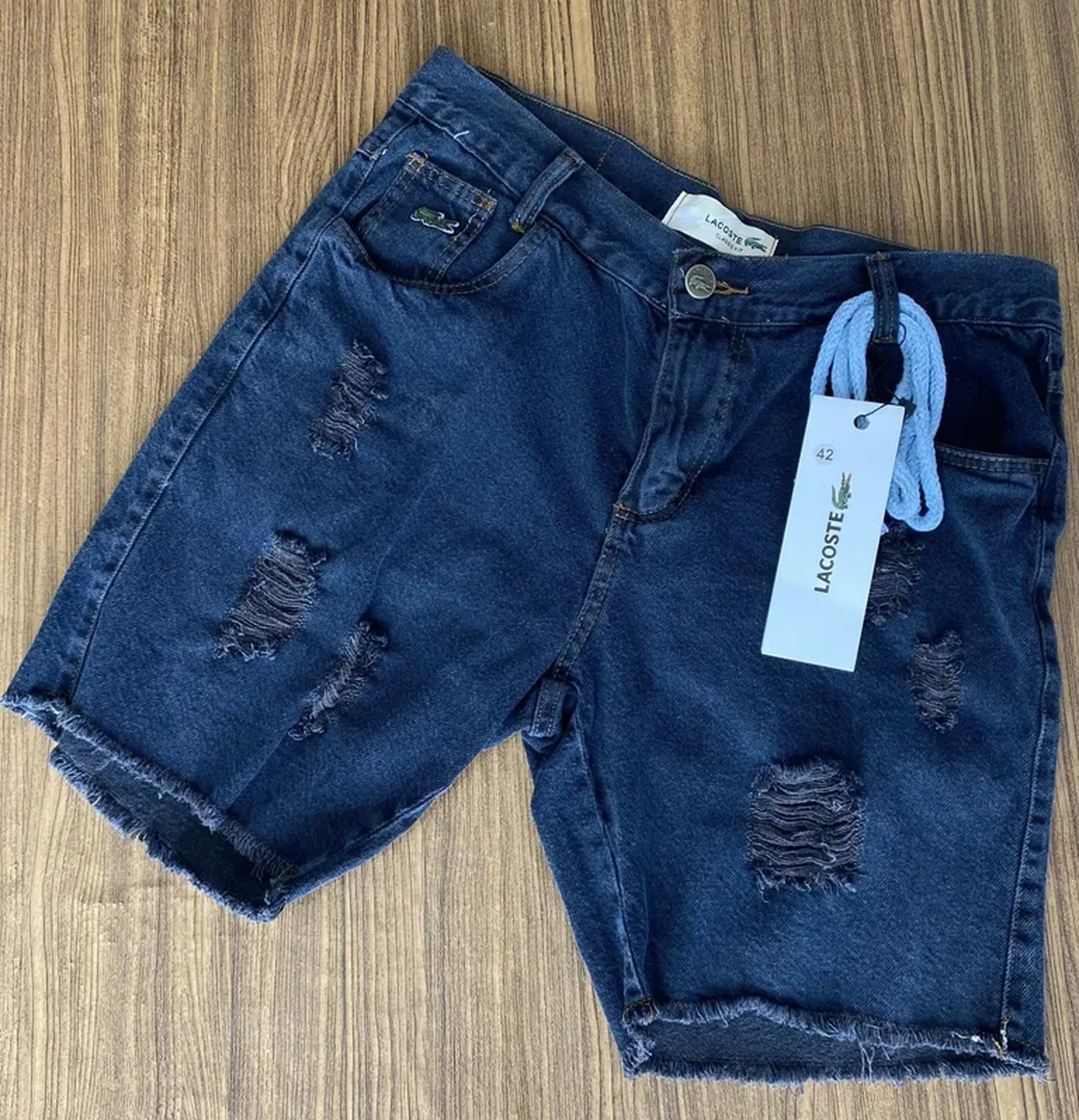 short jeans jogador Numero 42 imagem