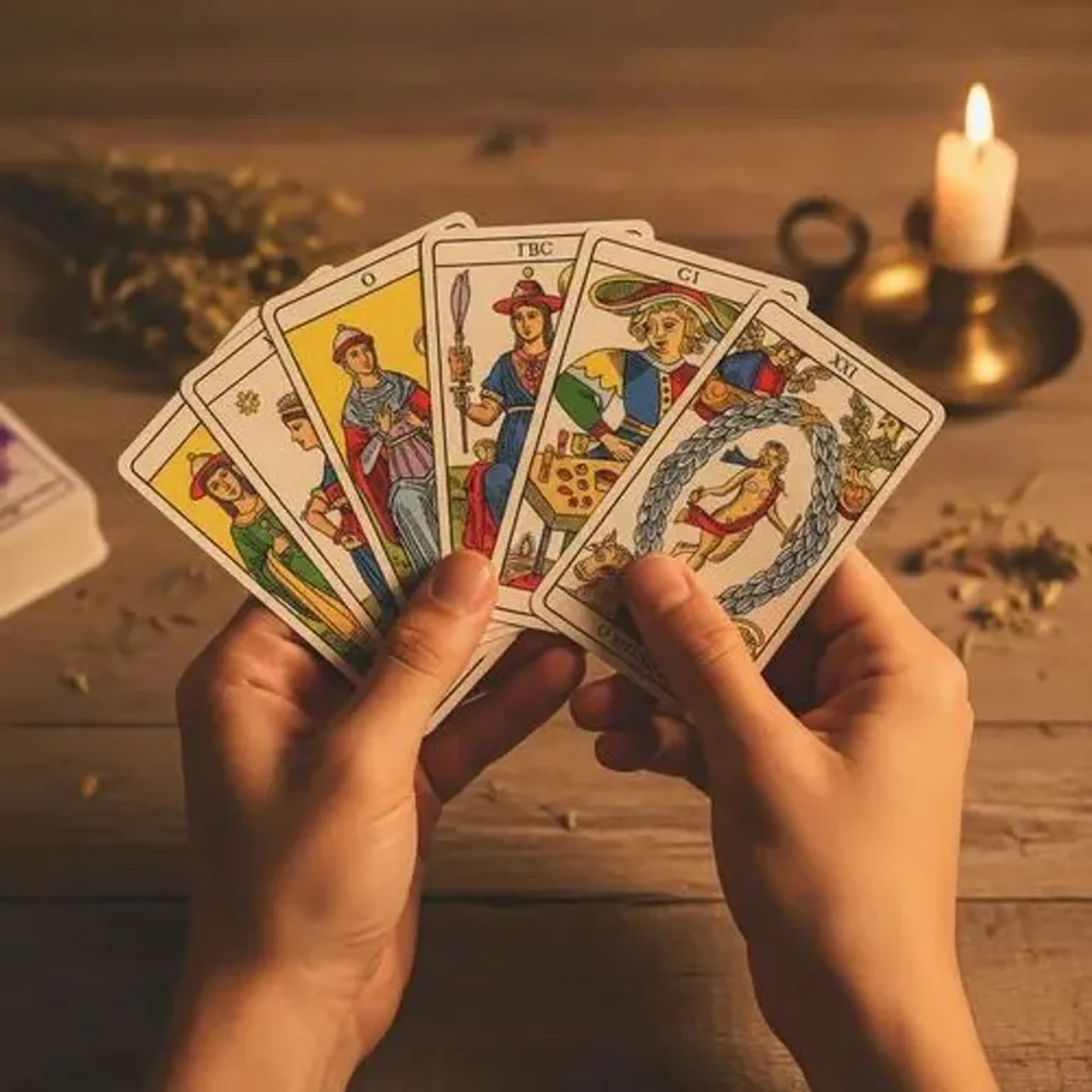Jogo de Tarot 1 pergunta imagem