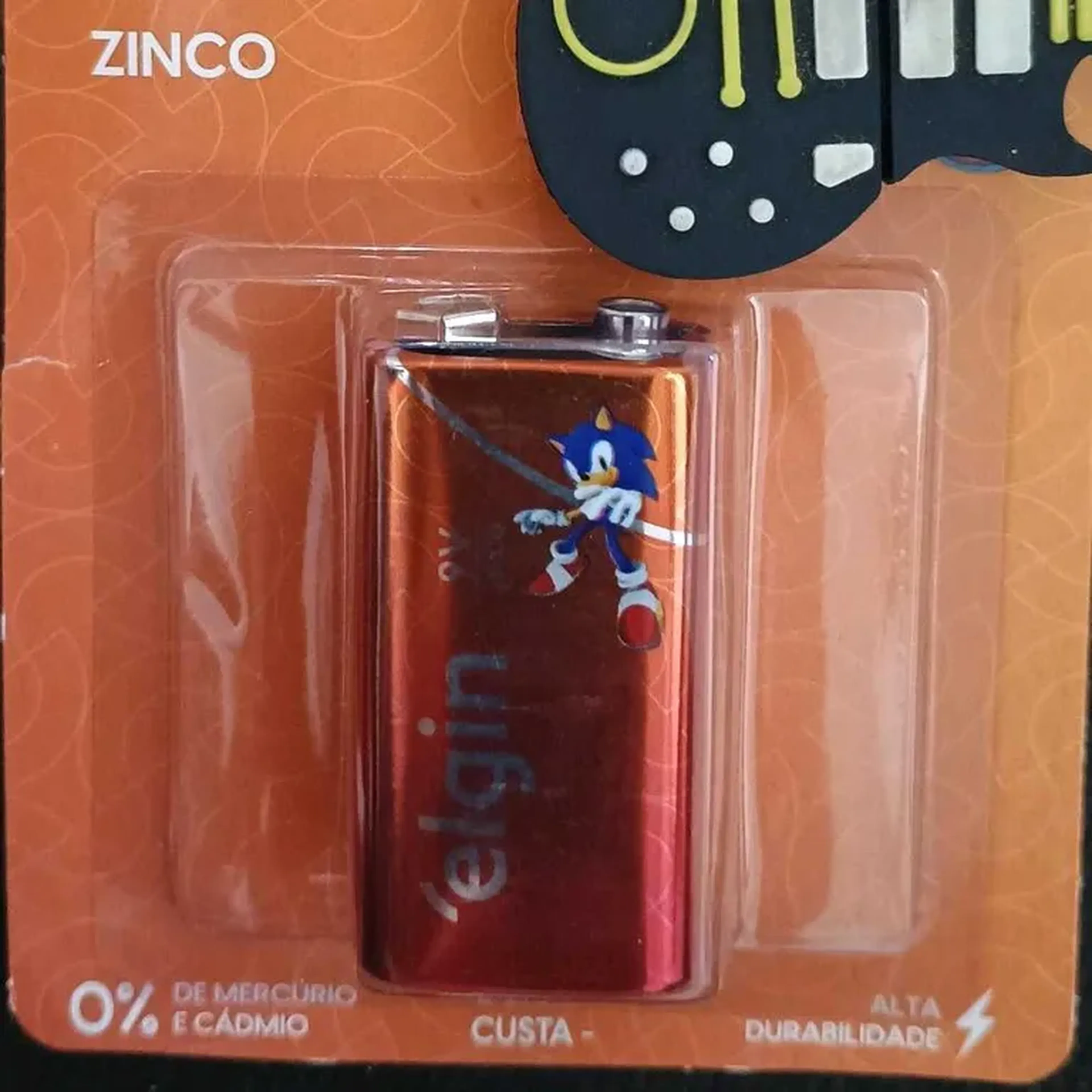 bateria para violão Elgin imagem