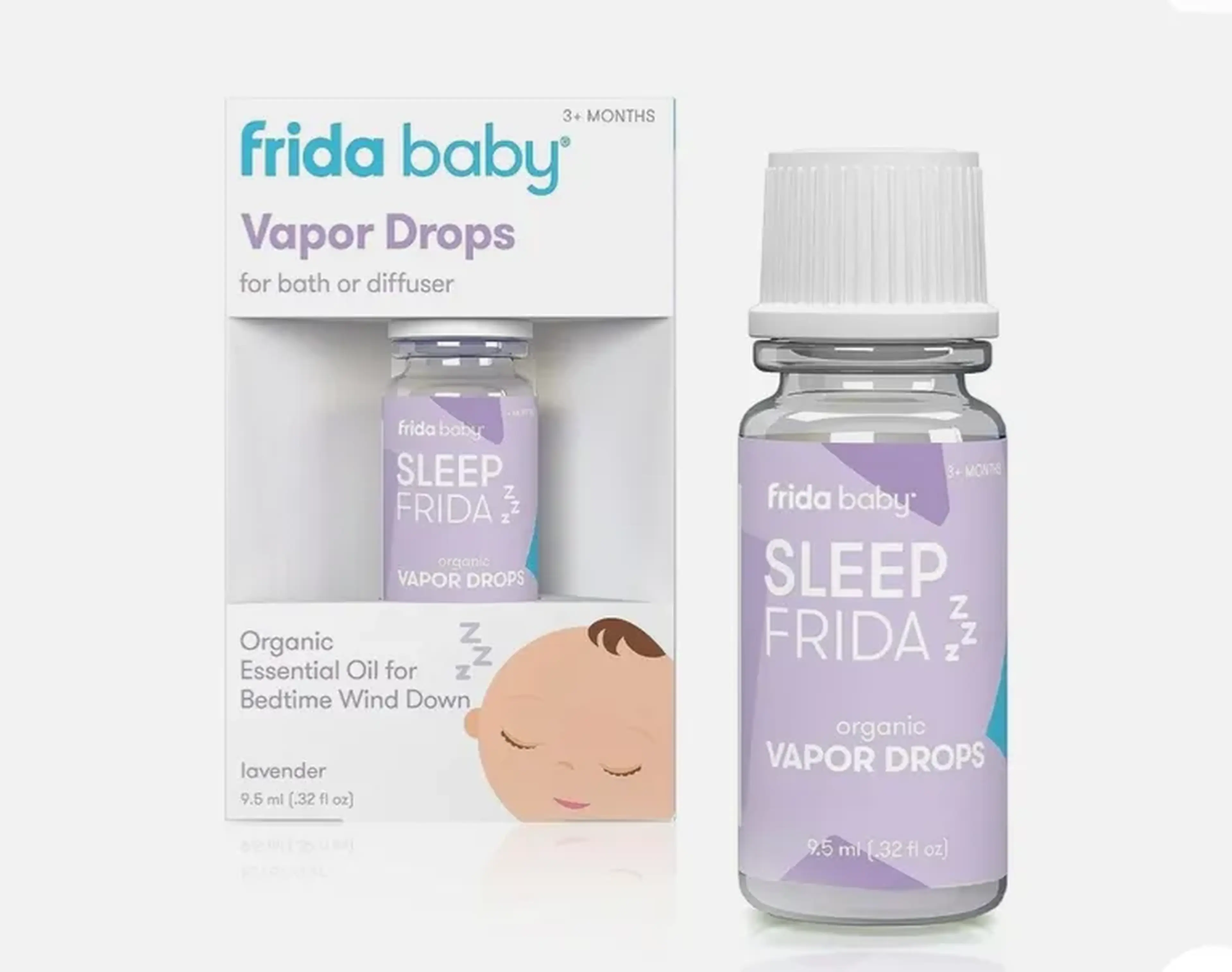 Óleo Calmante de Lavanda Fridababy para o Banho imagem