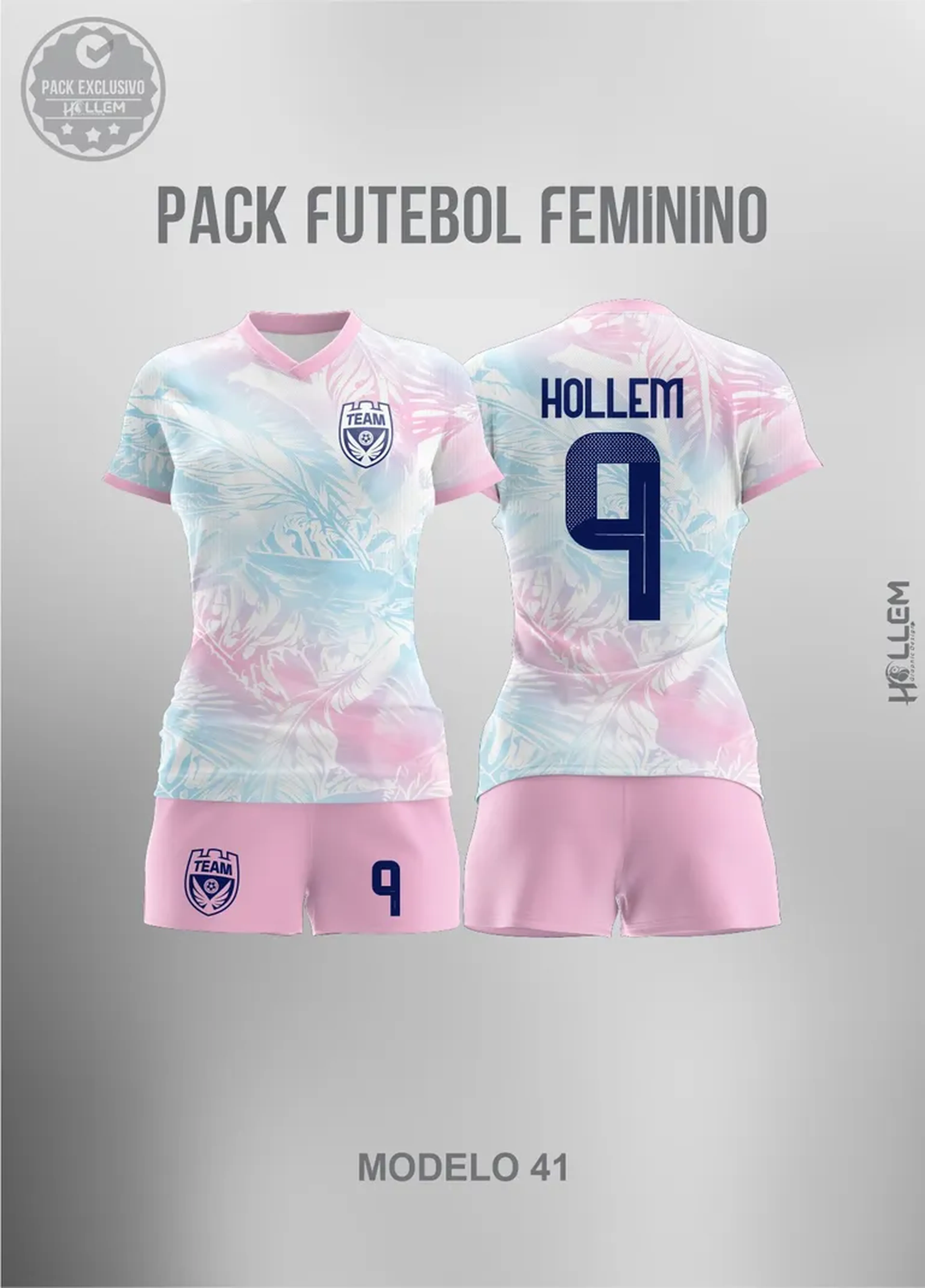 Texura Futebol feminino MOD41 imagem