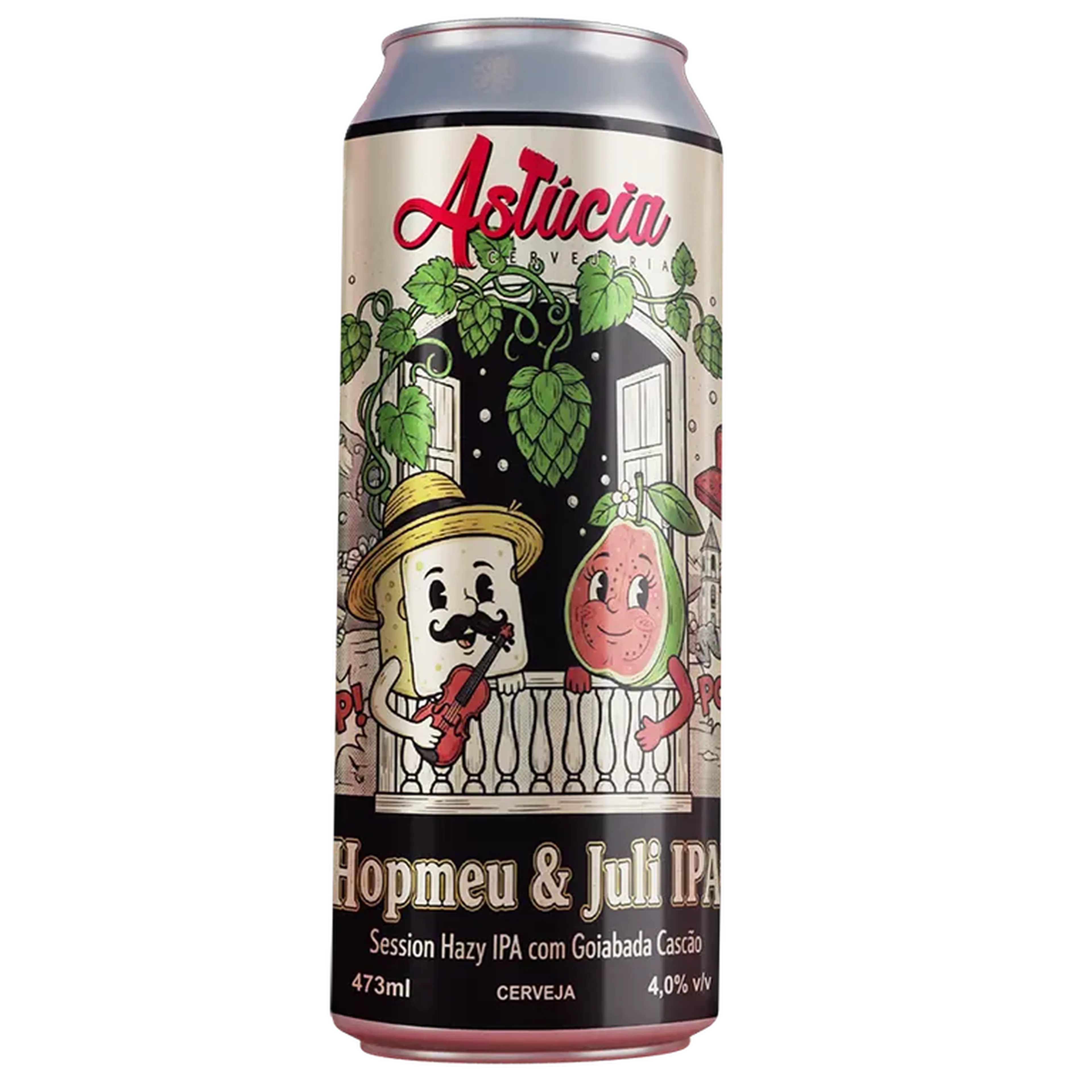 Cerveja Astúcia Hopmeu e Juli IPA - Lata 473ml imagem