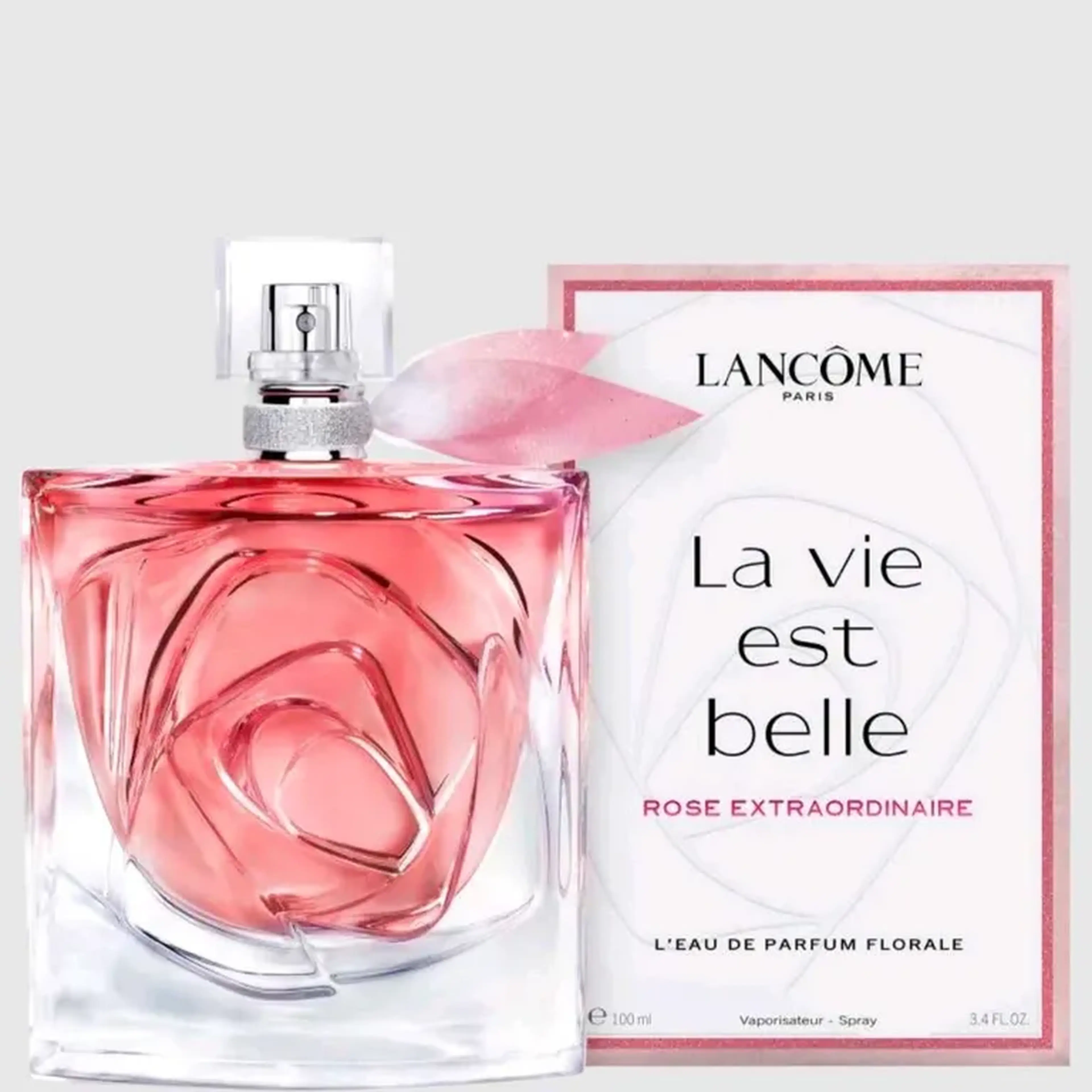 Perfume La Vie est belle Rose Extraordinaire 100ml Original imagem