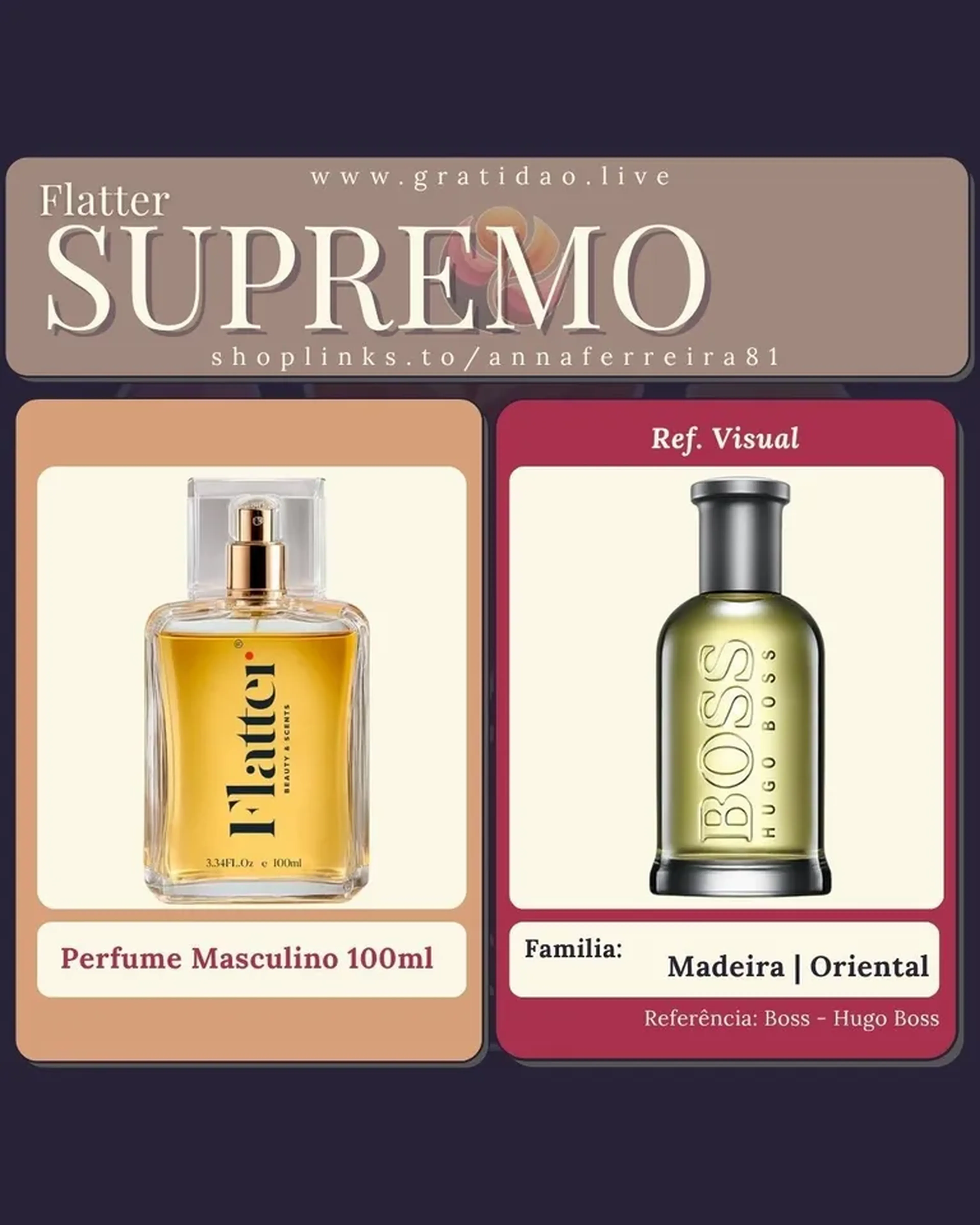 Supremo - Perfume Masculino imagem