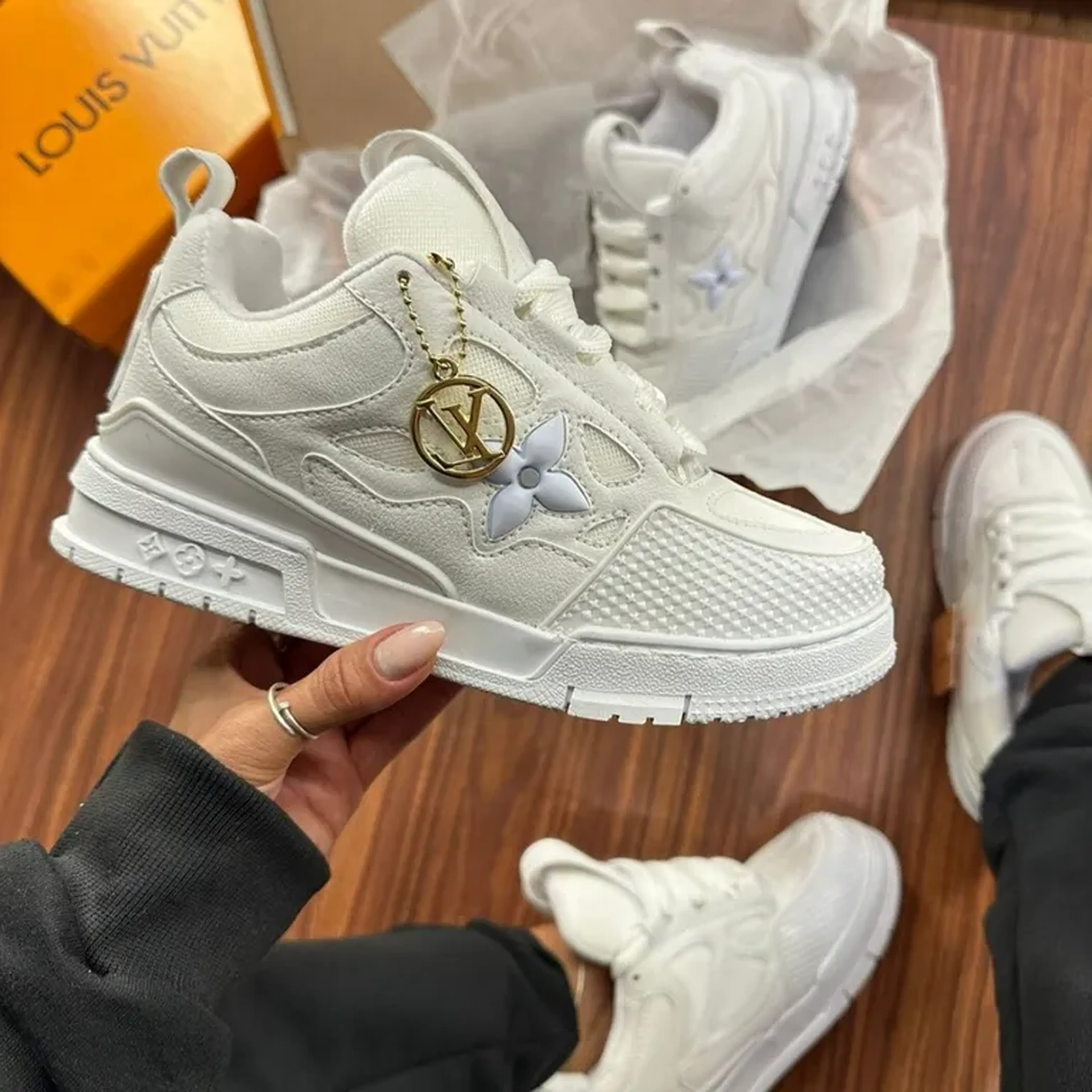 Louis Vuitton Skate P Branco imagem