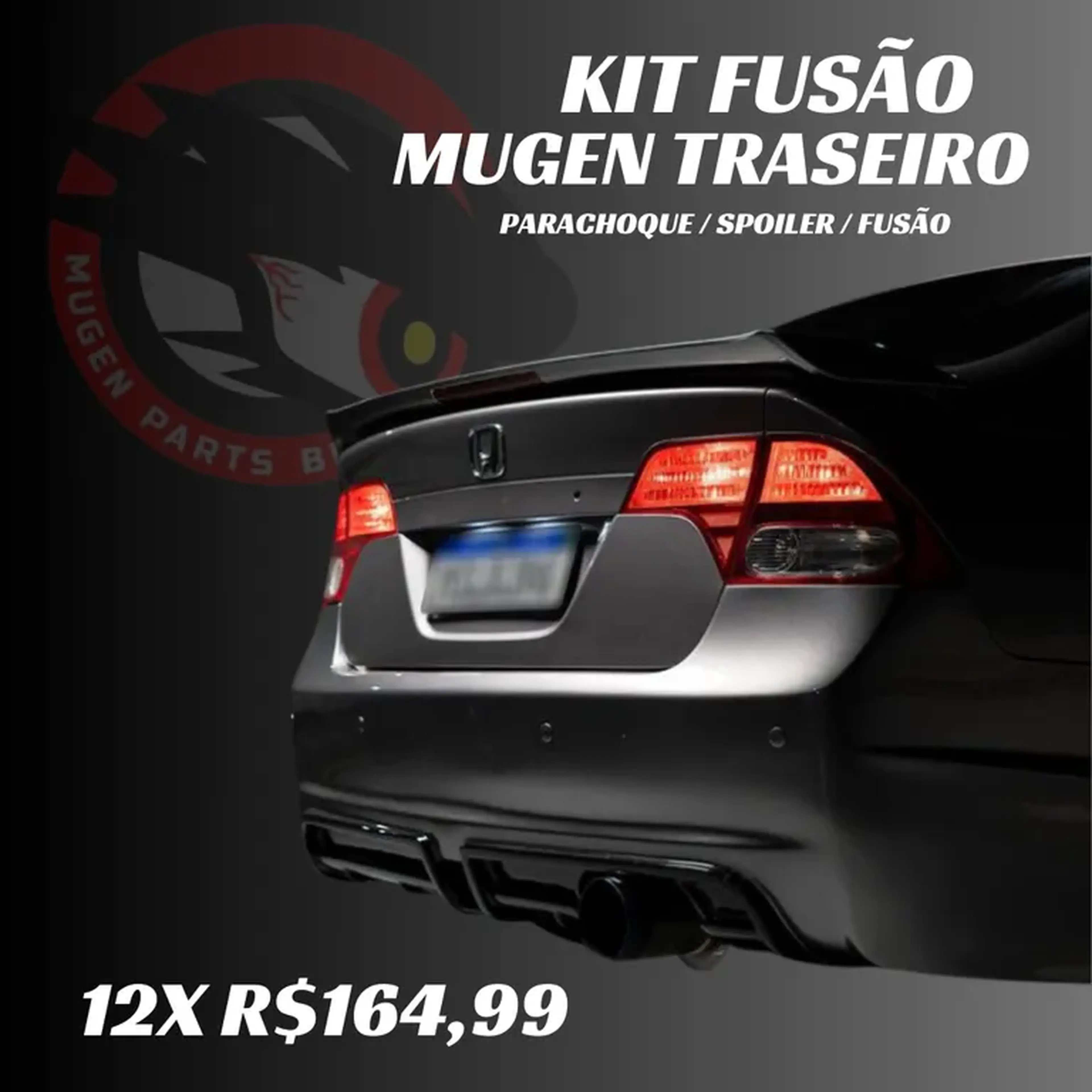 Kit Fusão Mugen Traseiro imagem