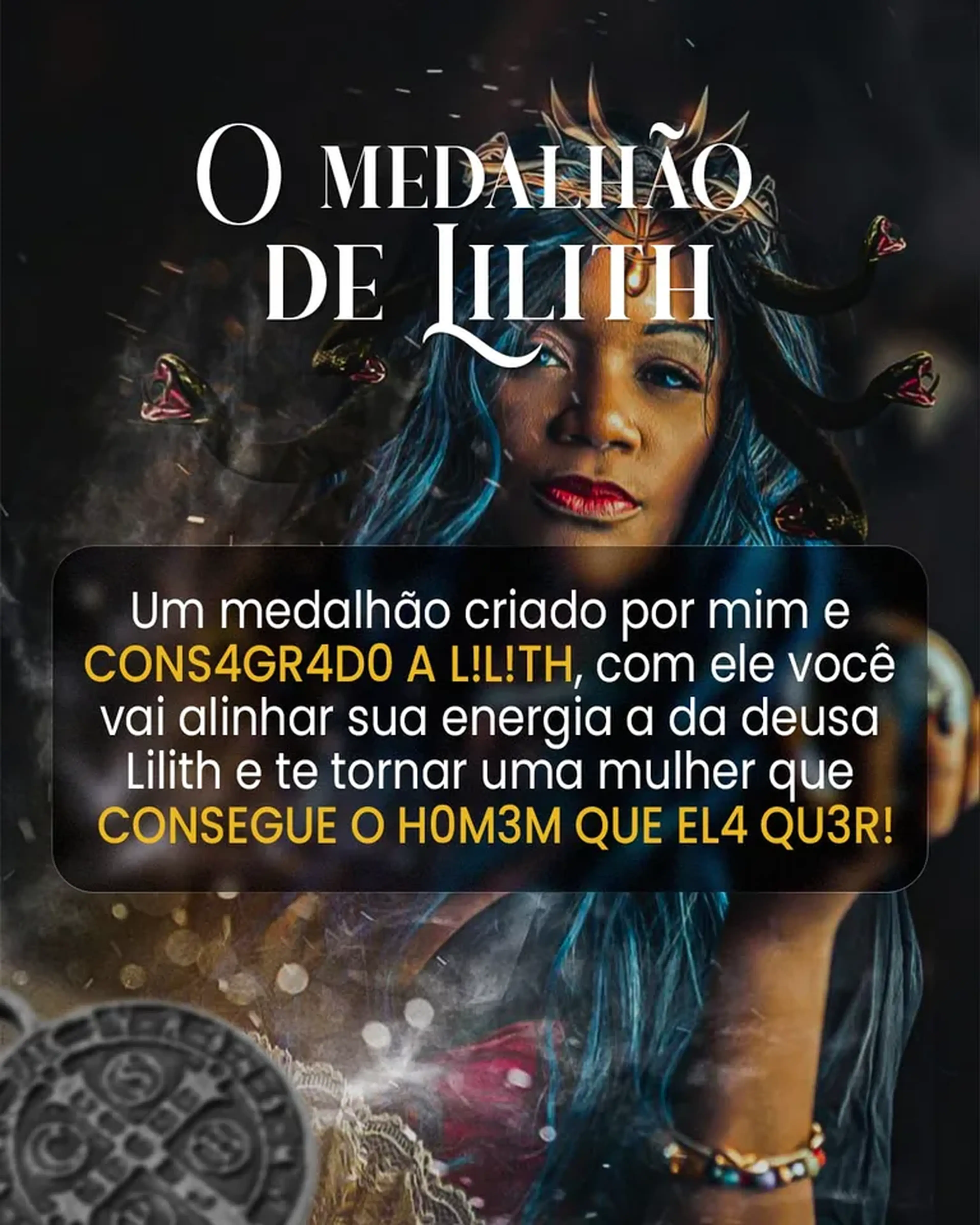 Medalhão de Lilith imagem