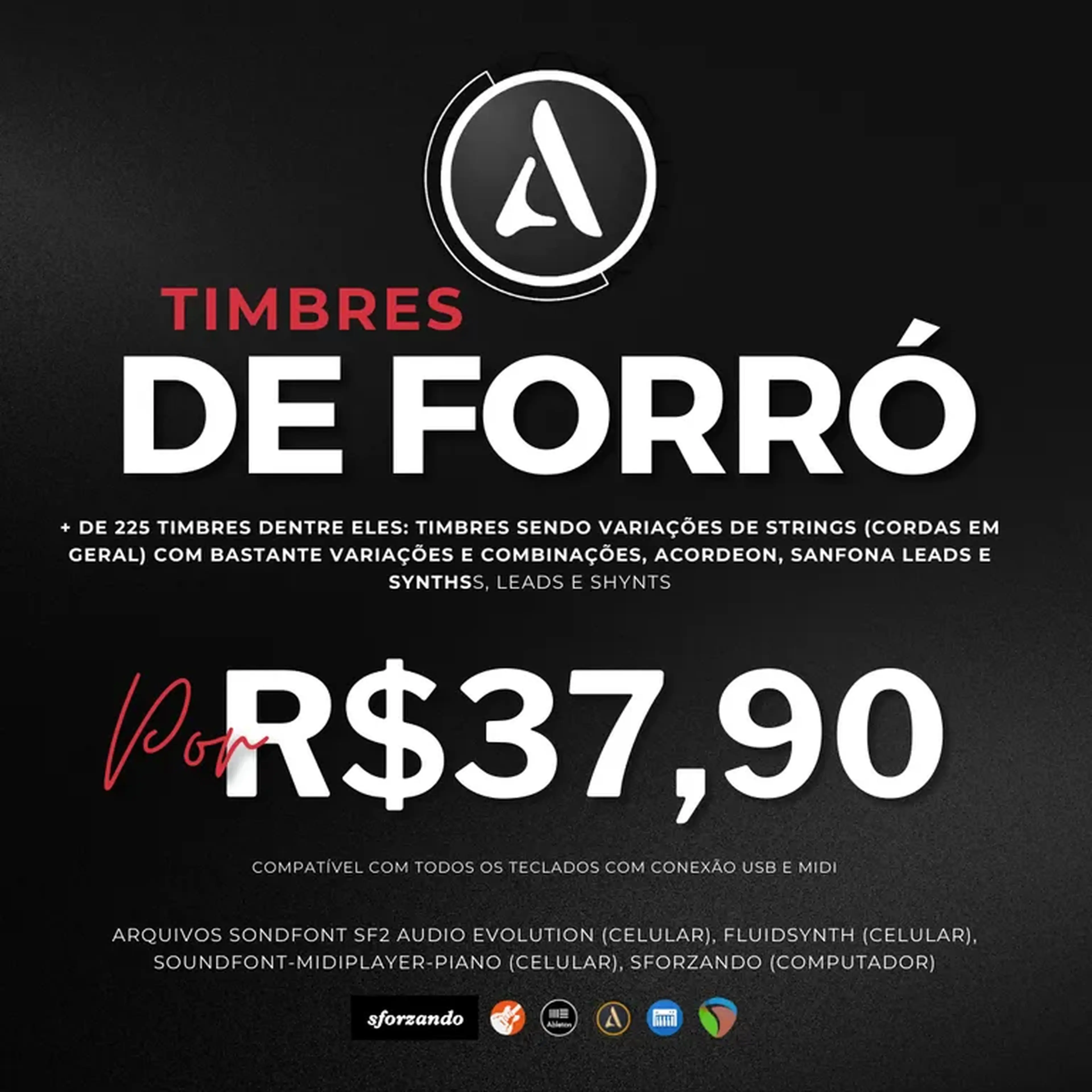 Timbres de Forró imagem