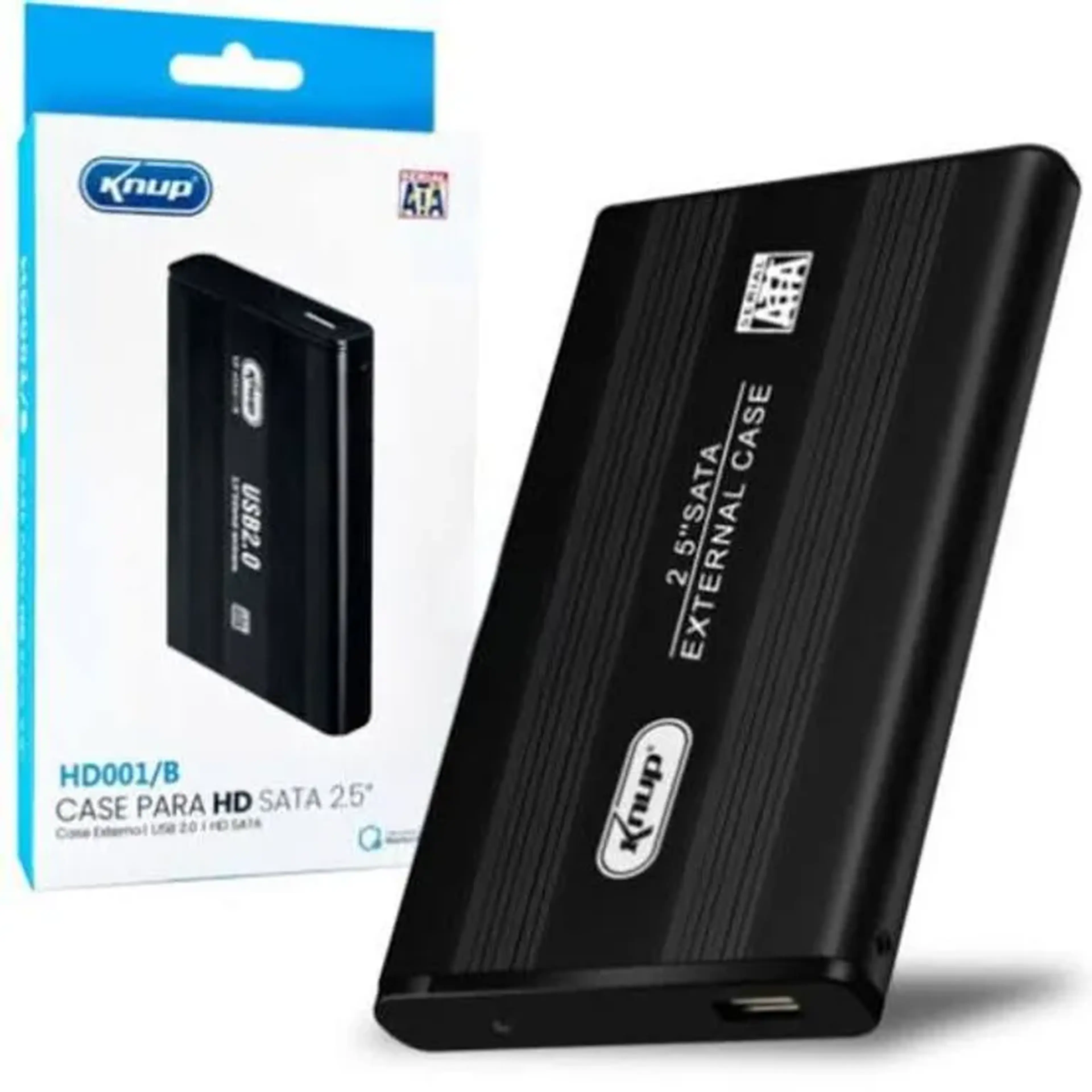 Case Gaveta Hd Externo Sata 3,5 Knup Usb 2.0 imagem