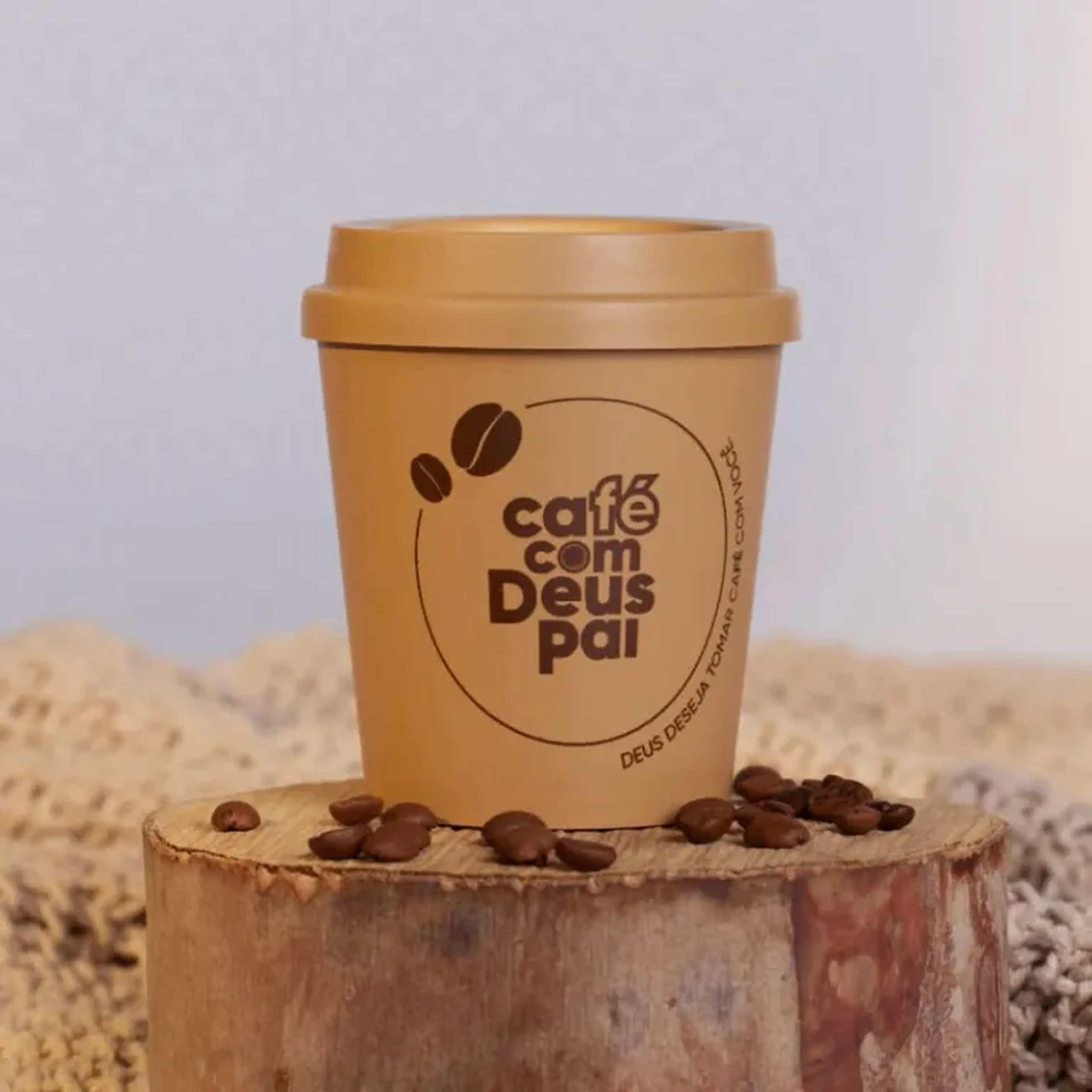 Copo oficial CAFÉ COM DEUS PAI 2026 imagem