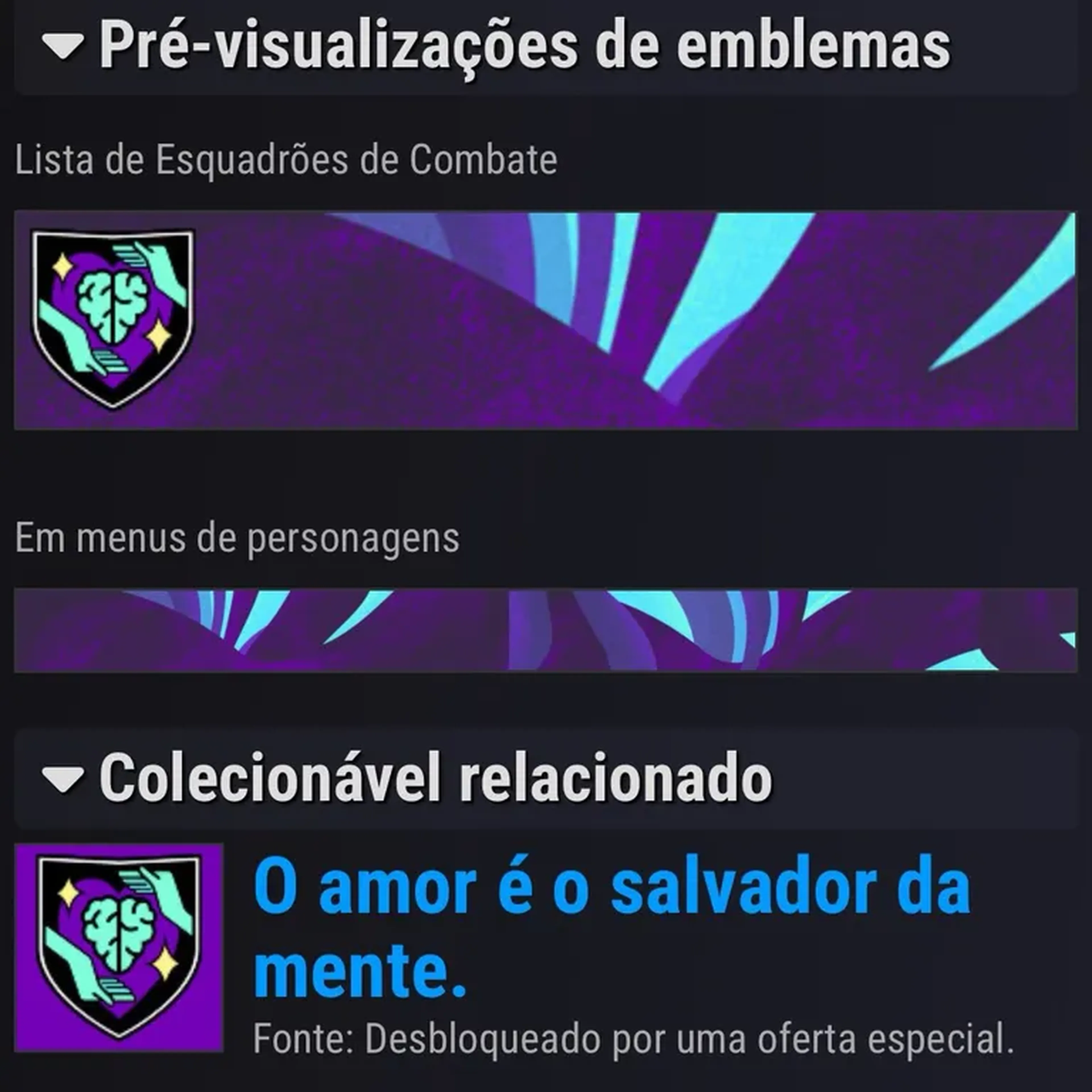 Destiny 2 emblem : o amor e o Salvador da mente imagem