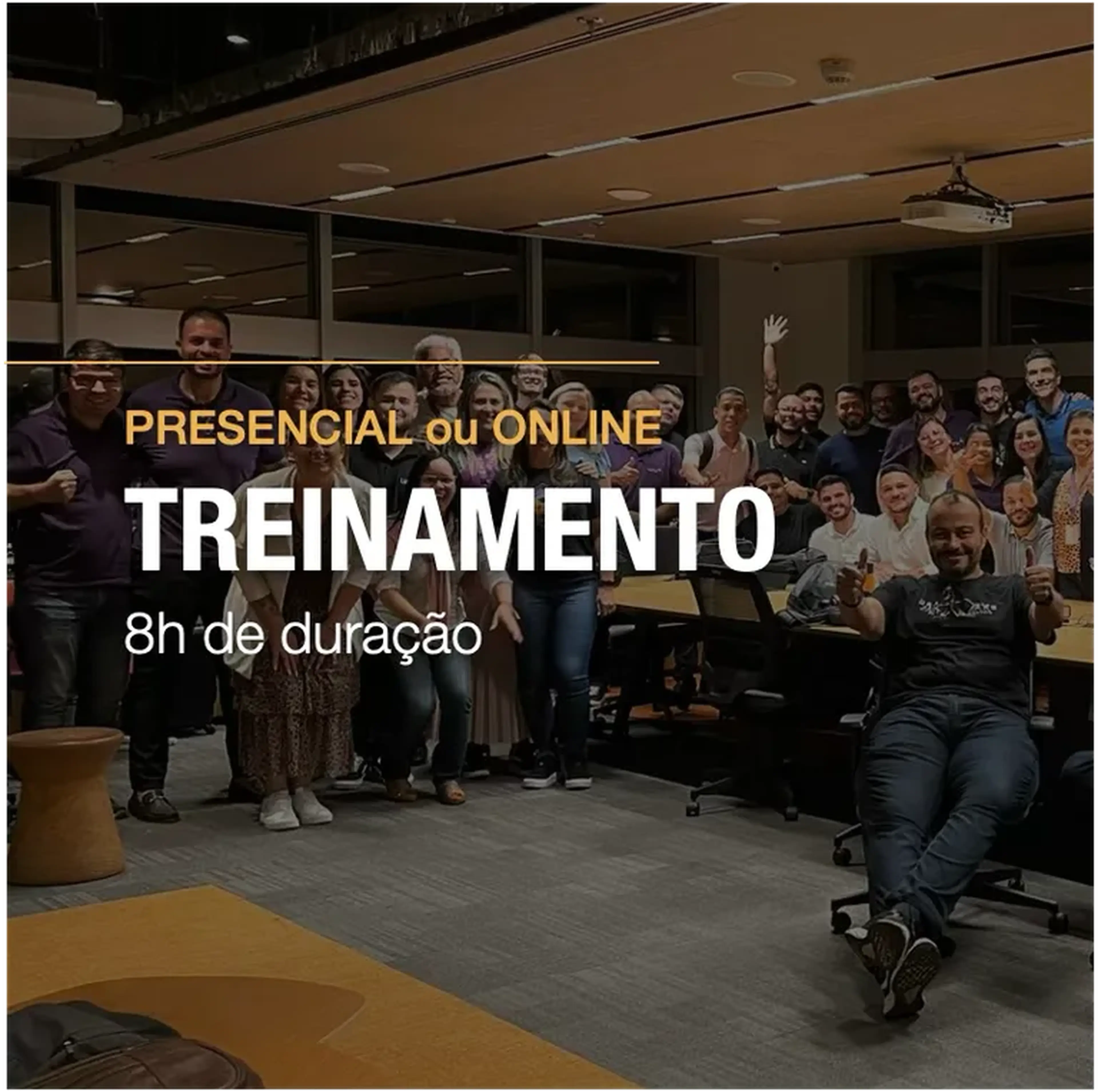 ATÉ 50 PESSOAS | presencial ou online | duração: 8h imagem