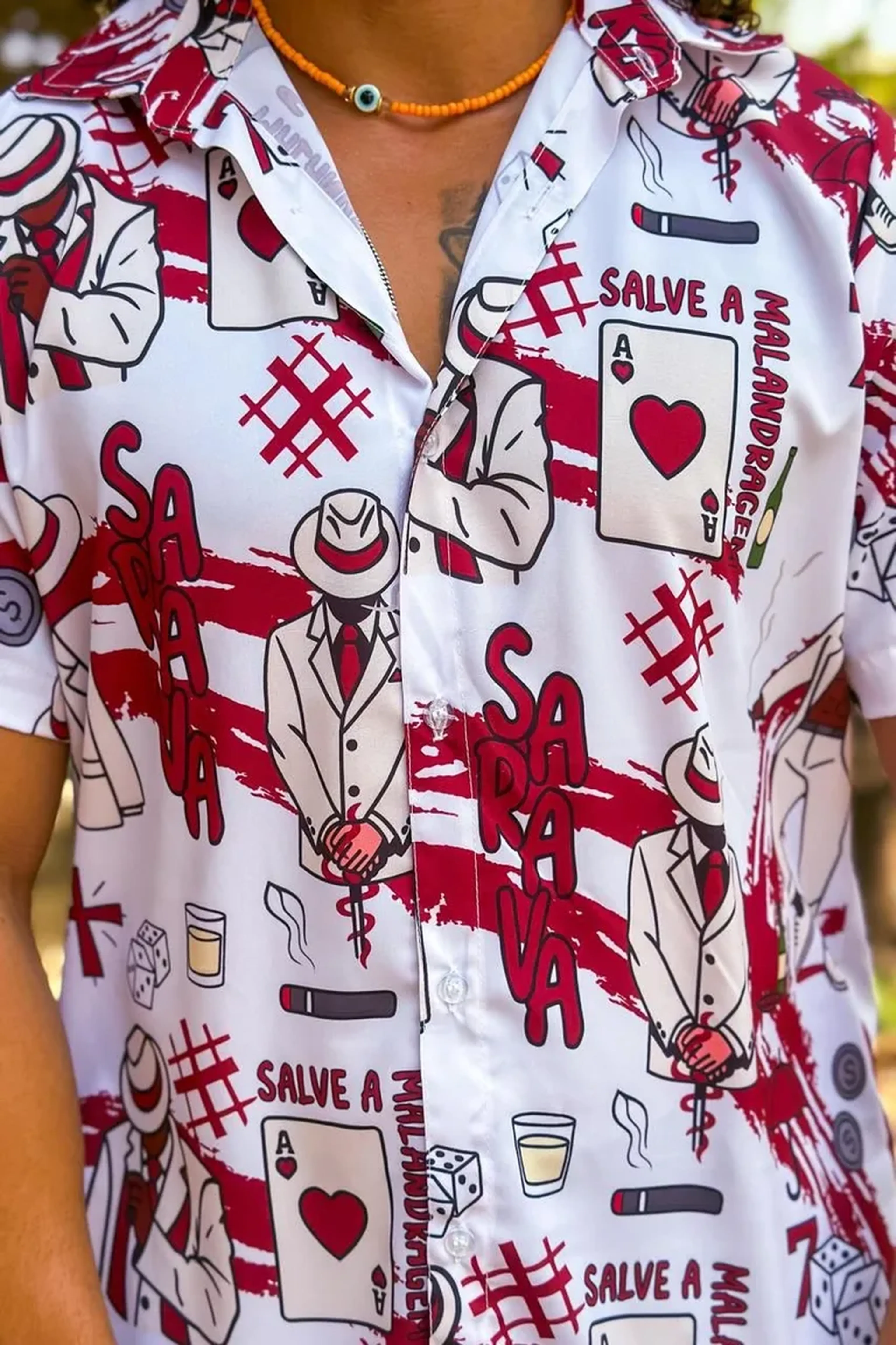 Camisa Zé pilintra **Santuario Seu Ze** imagem