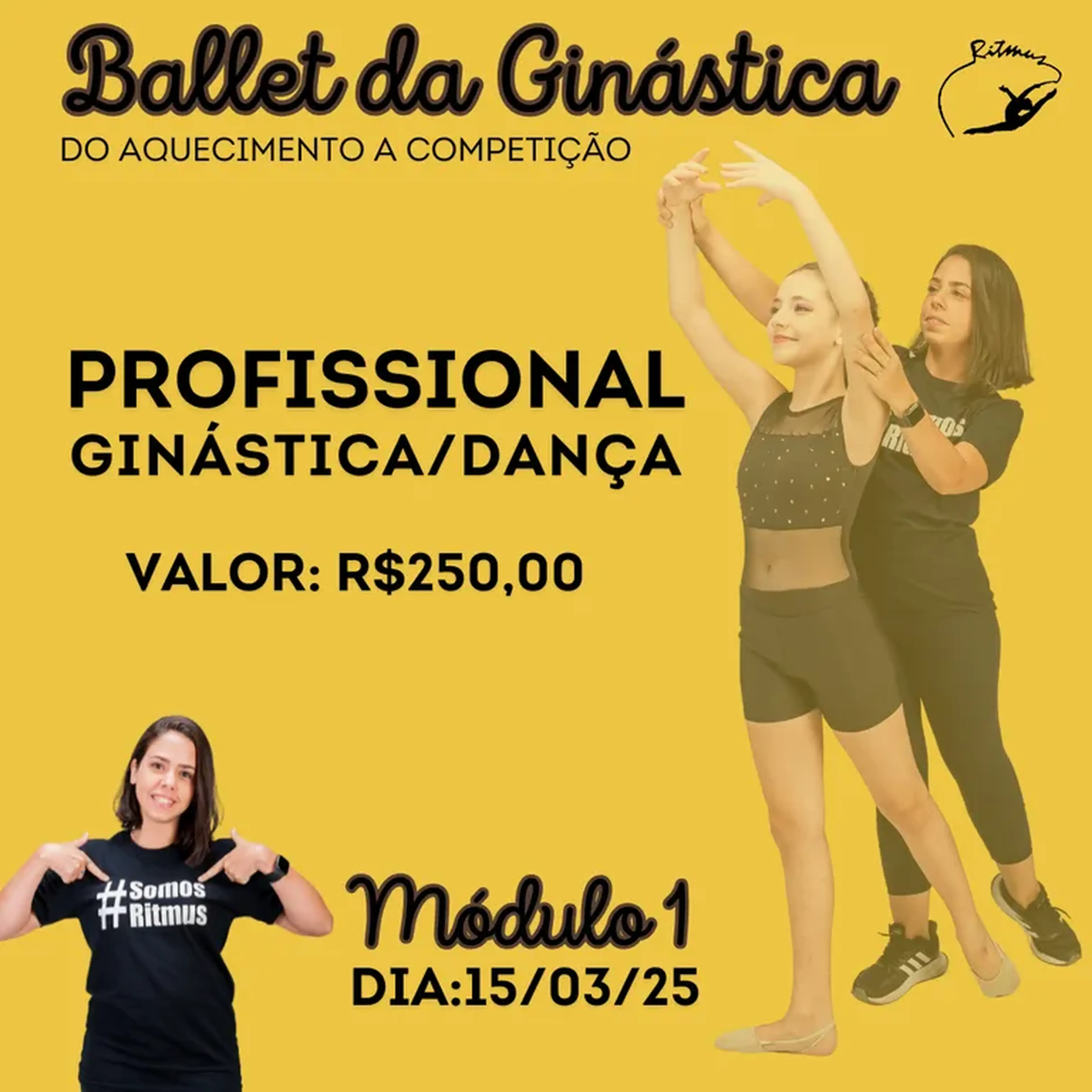 Curso Ballet da Ginástica - Inscrição para Profissionais imagem