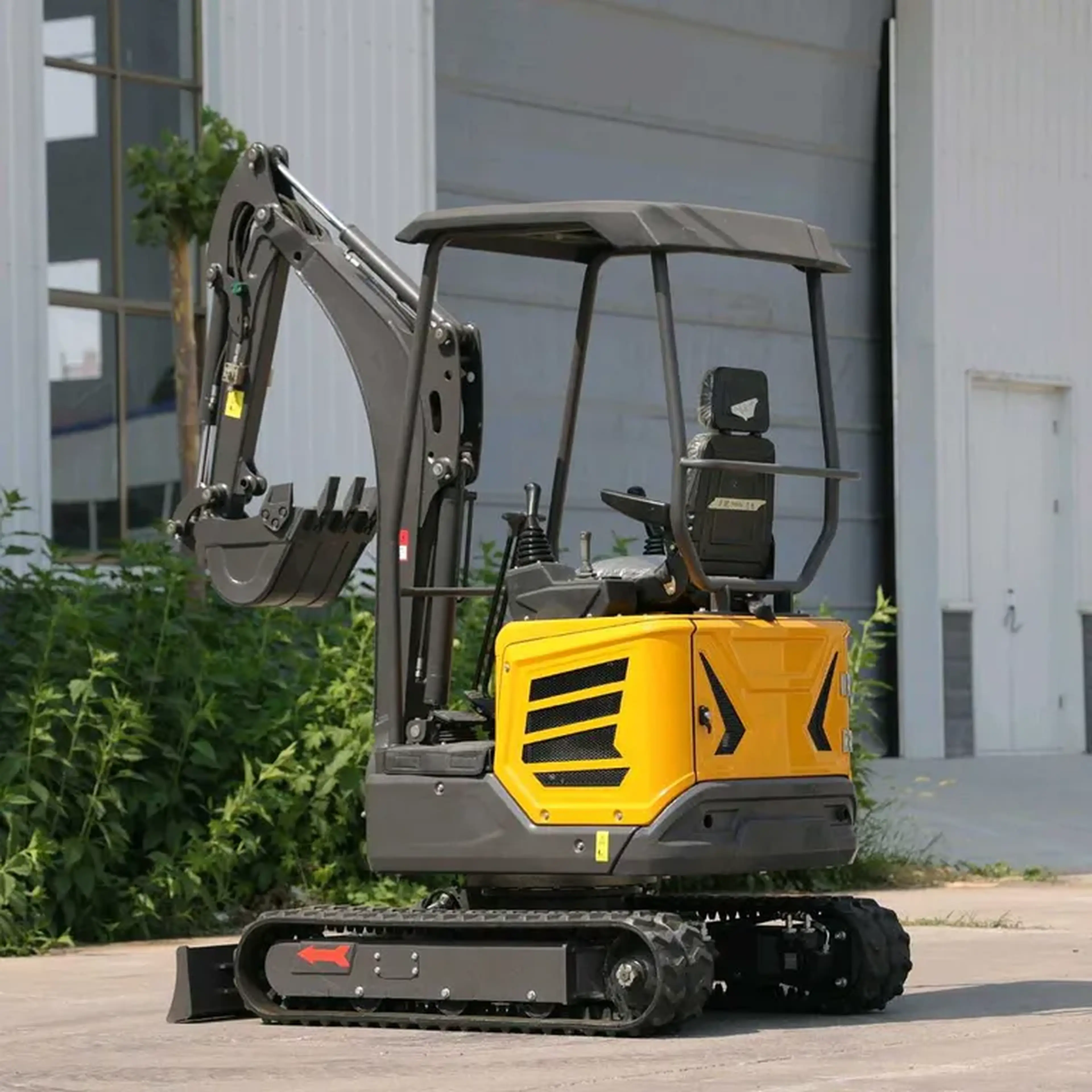 Mini escavadeira a diesel motor Cubota imagem