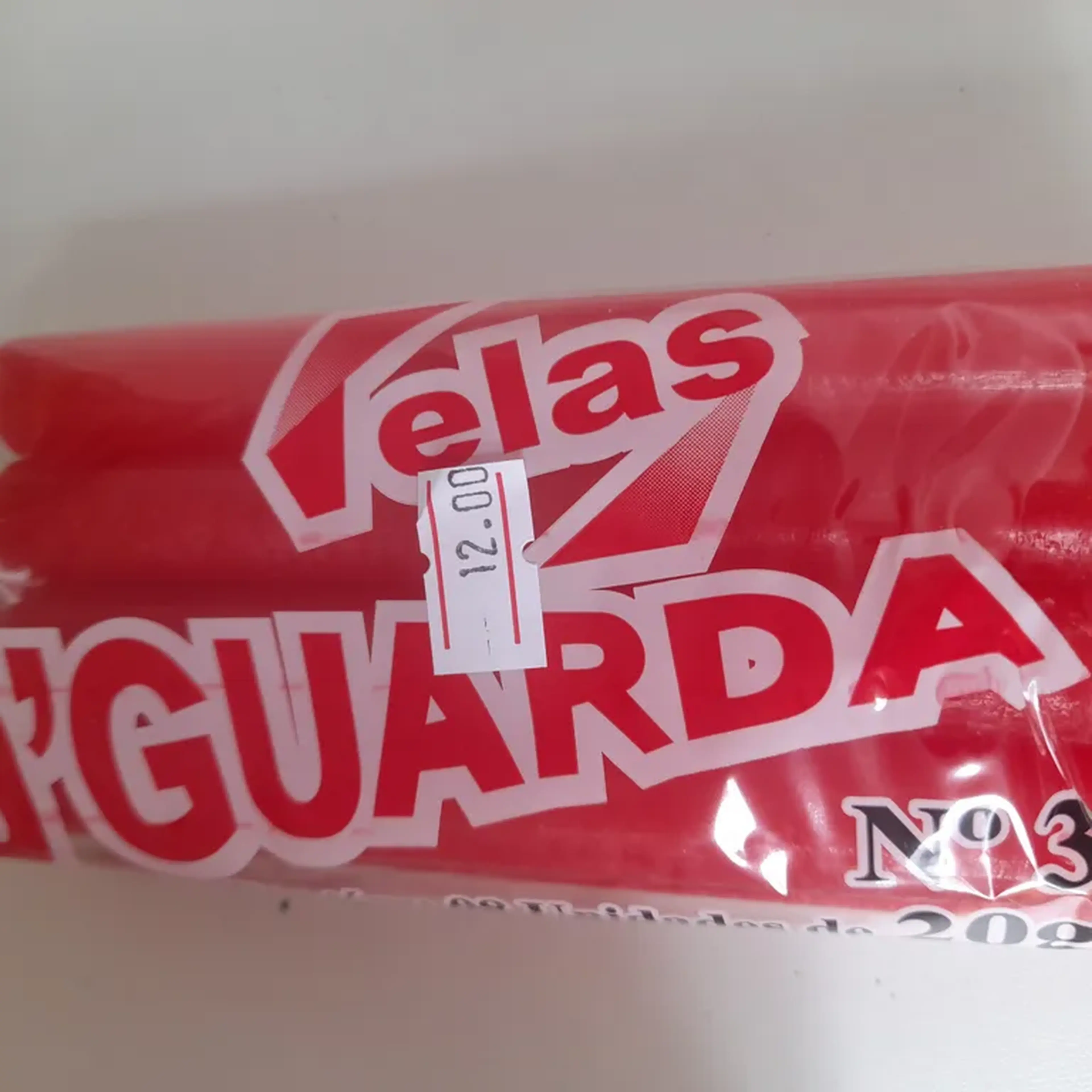 Vela Cor Vermelha imagem