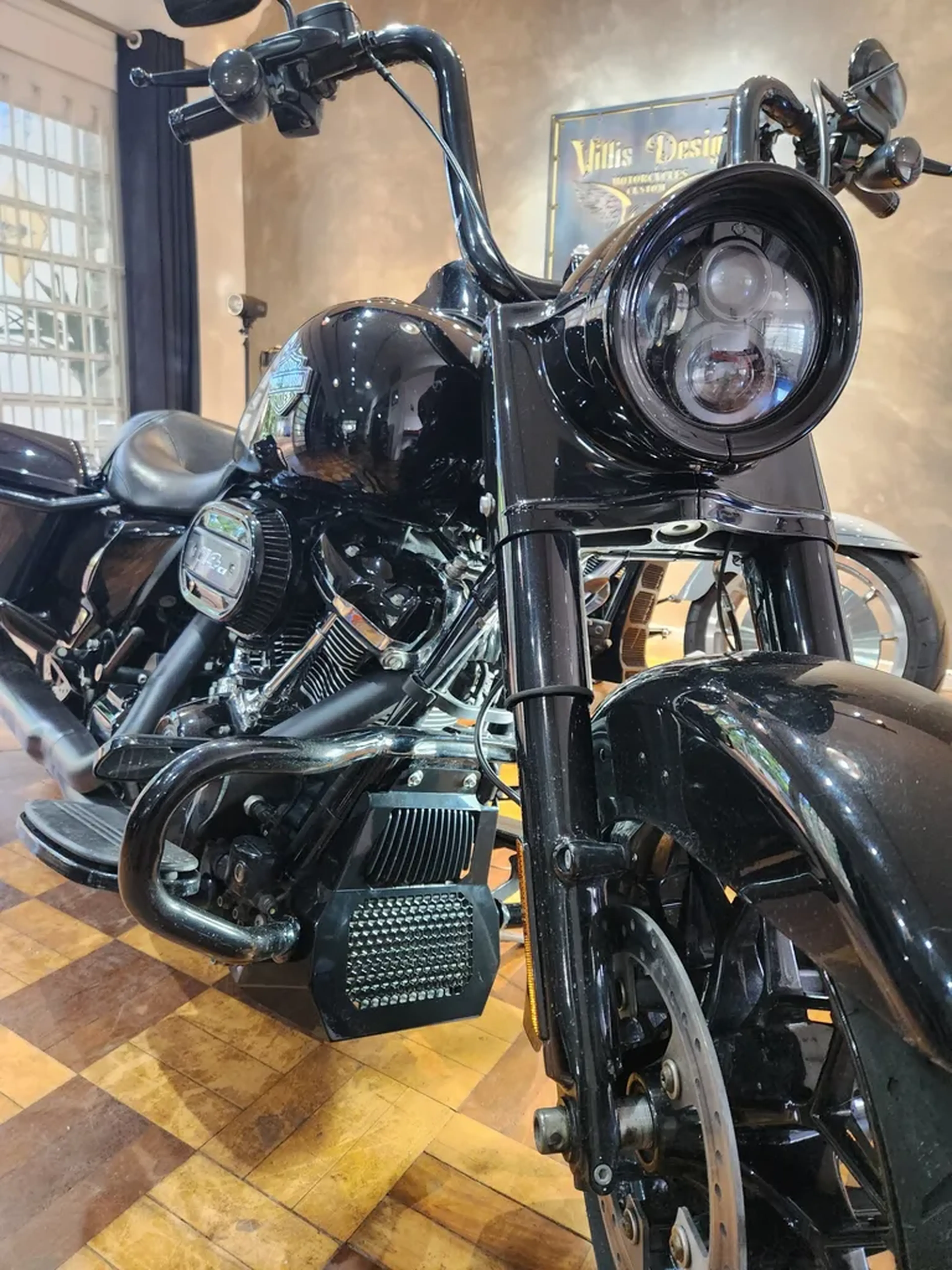 Protetor de Radiador Road King, Road Glide, Street Glide imagem