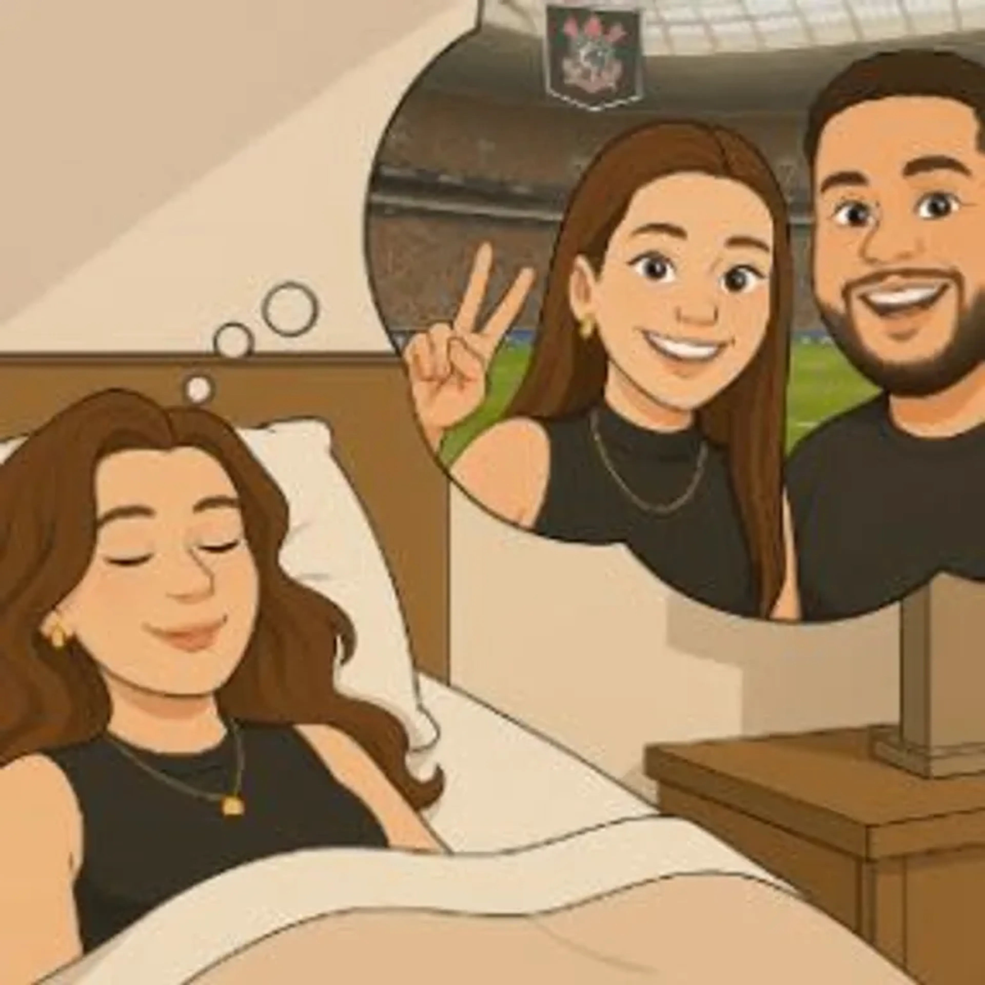 Travesseiro da noiva imagem