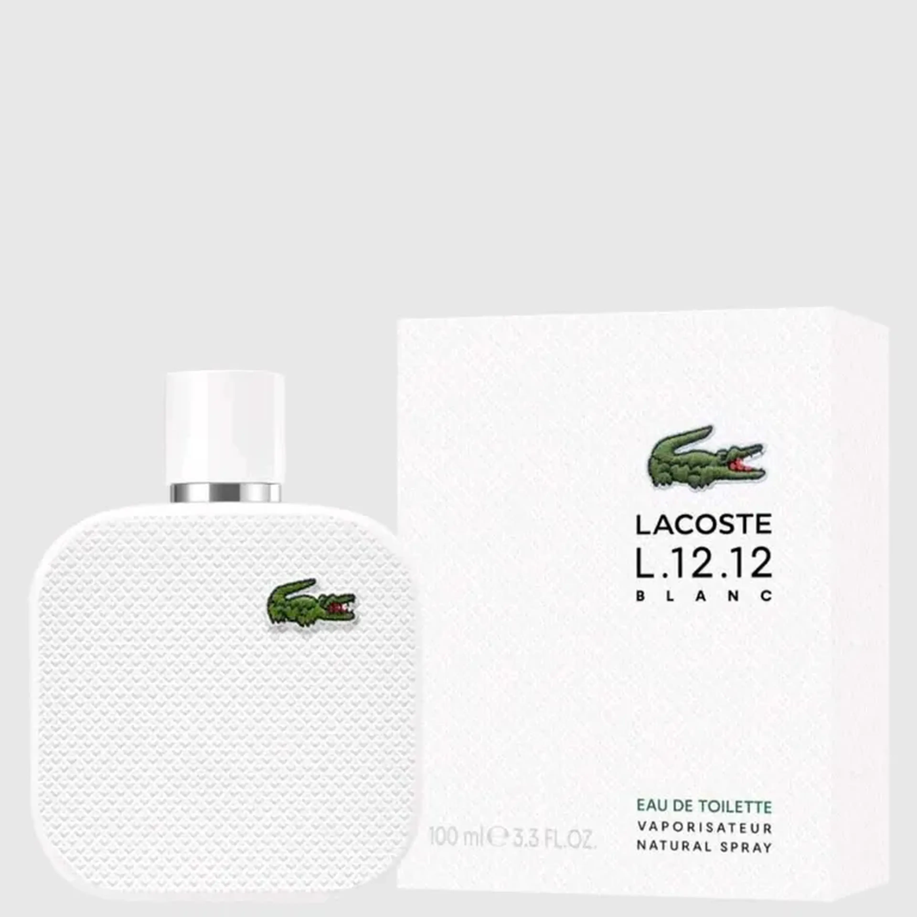 Perfume Lacoste L.12.12 Blanc Edt Masculino 100ml Original imagem
