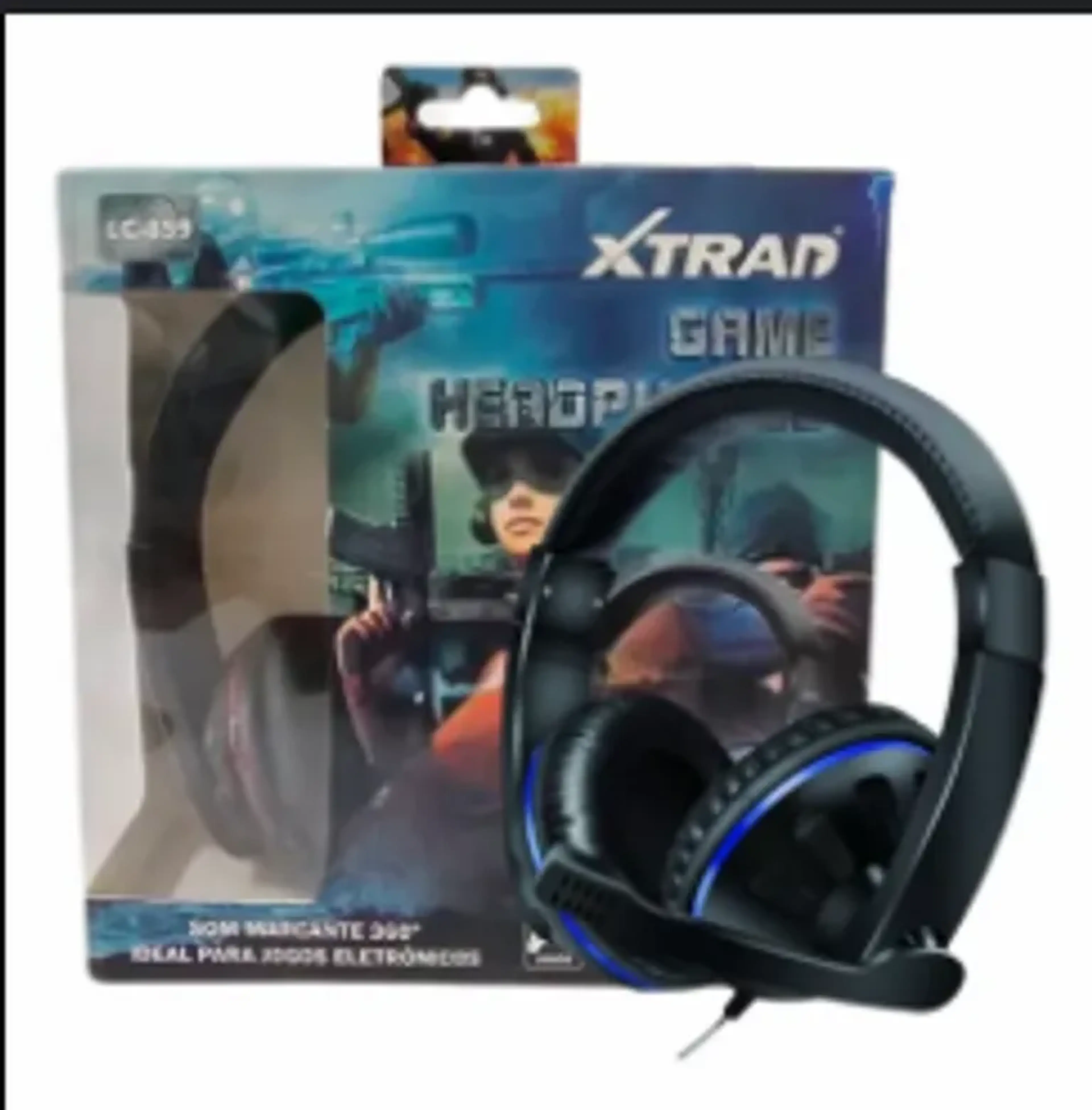 headset gamer xtrad imagem