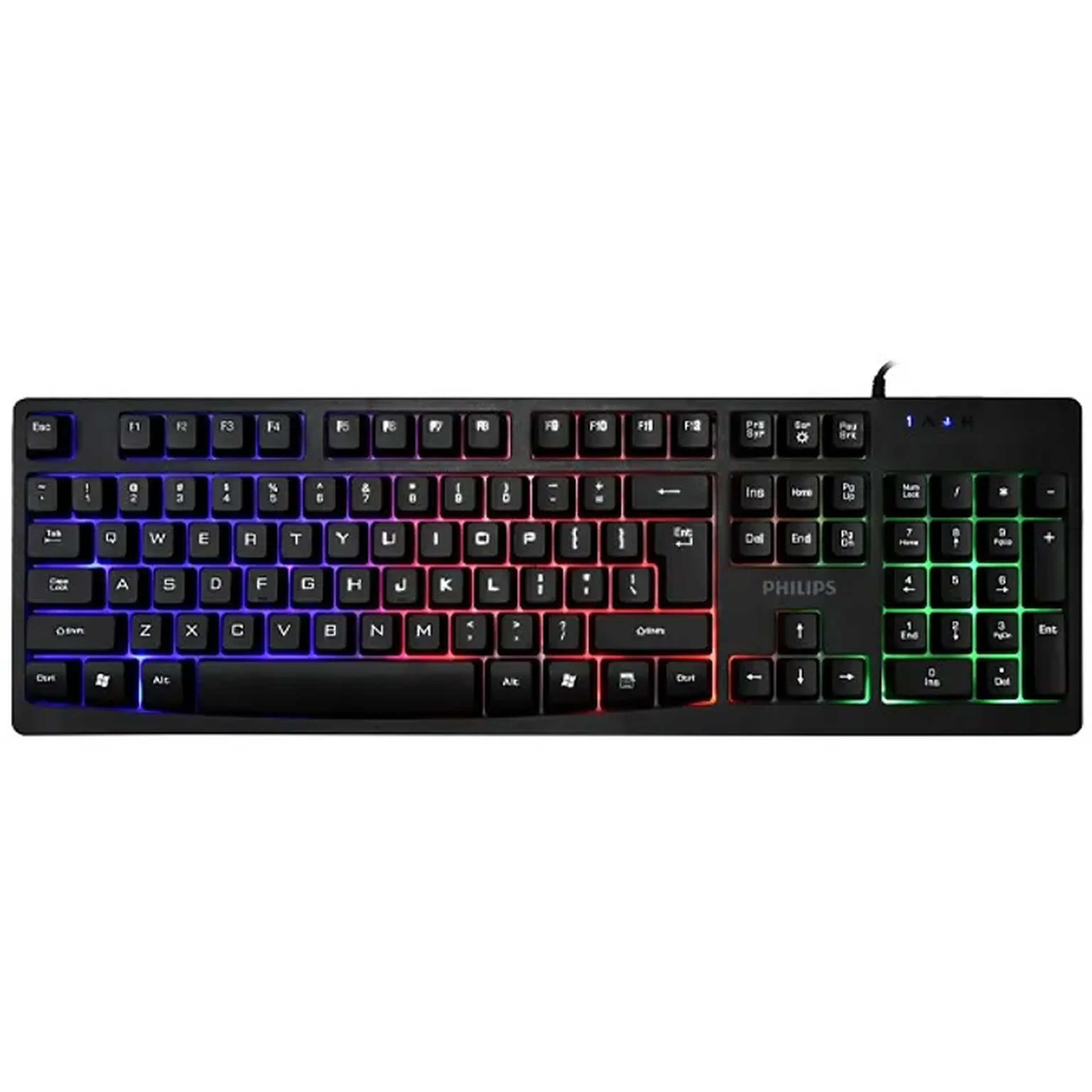 Teclado Philips Inglês USB com Backlight imagem