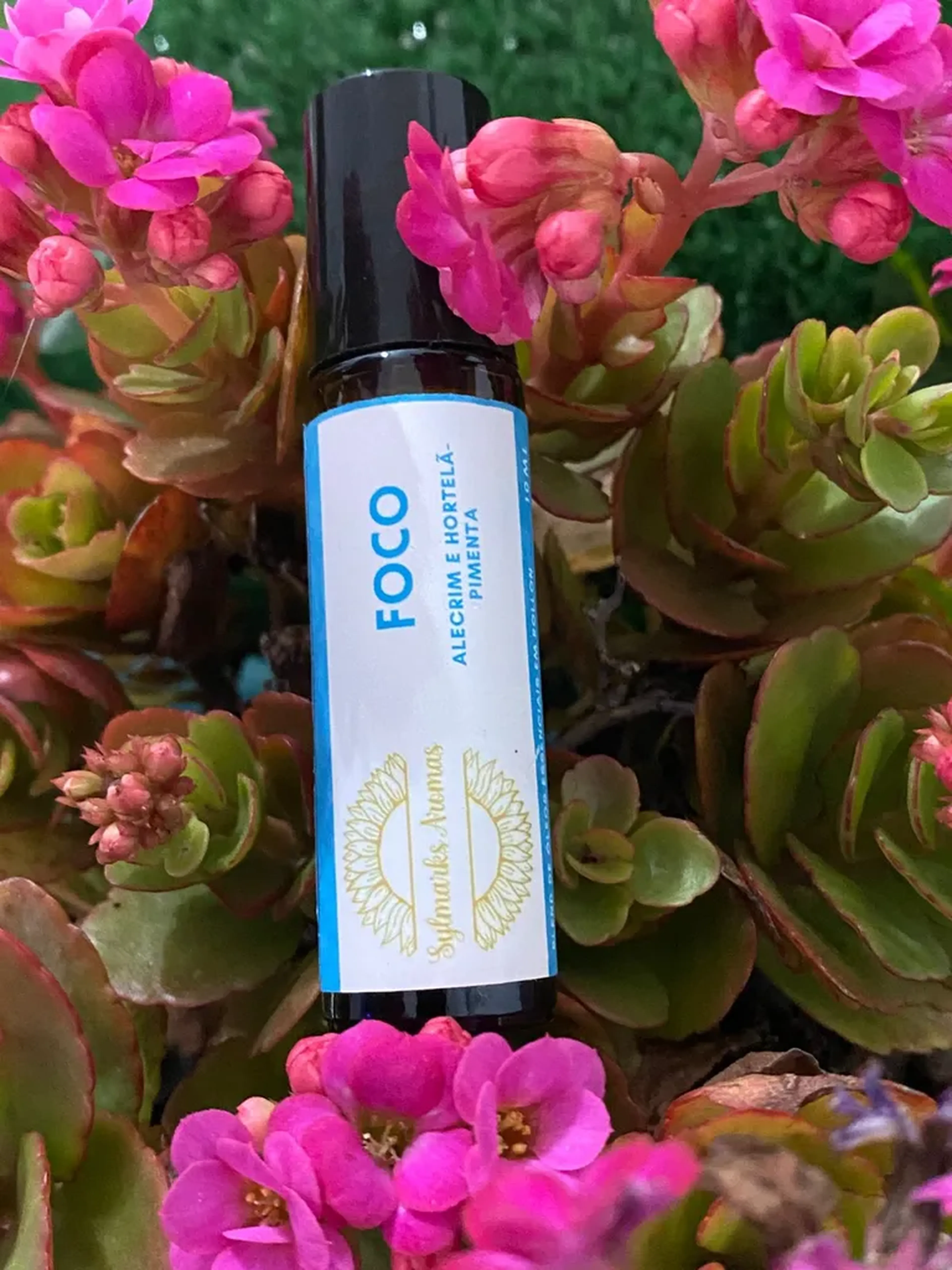 Blend de óleos essenciais - Foco 10ml Rollon imagem