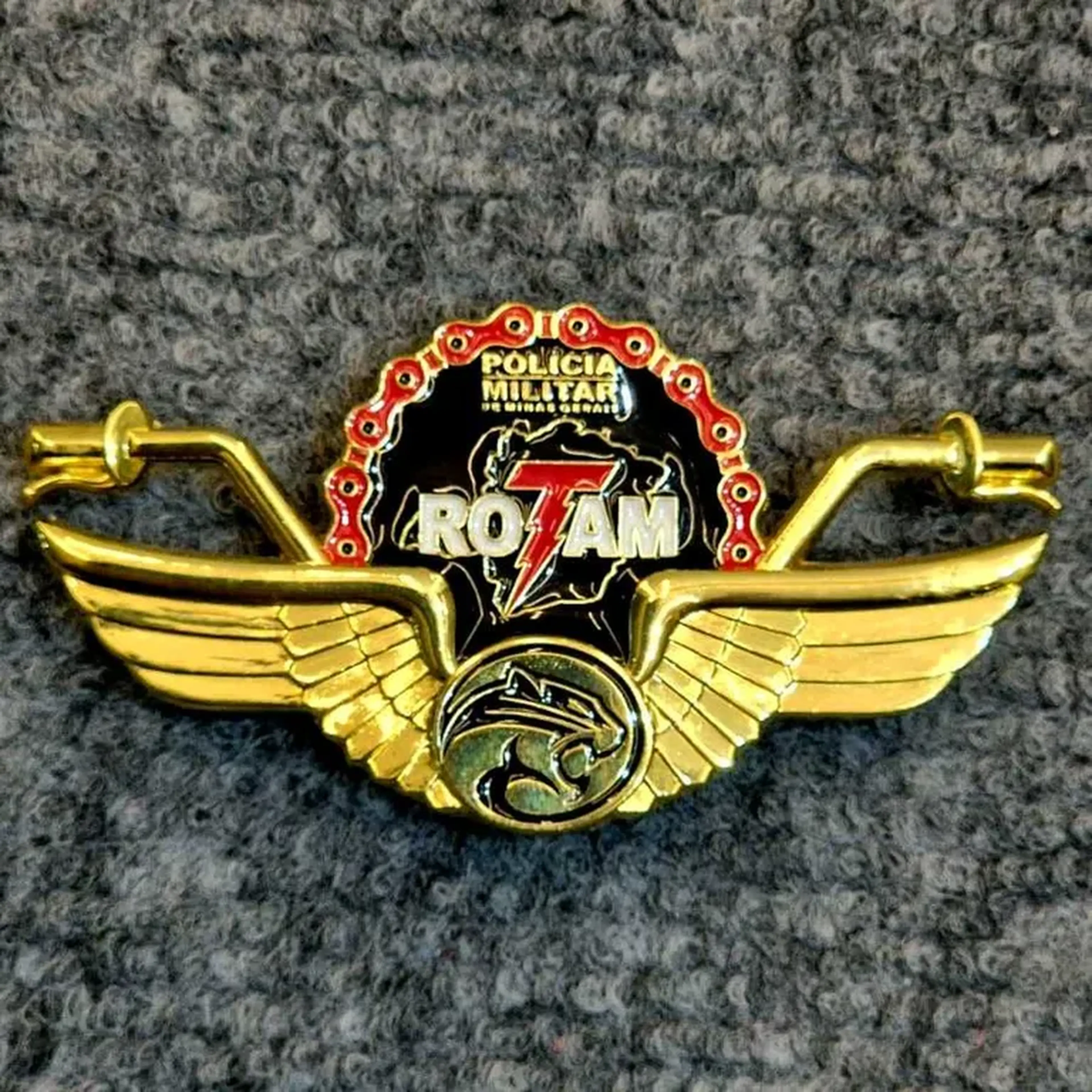 Brevê Metal CPMR imagem