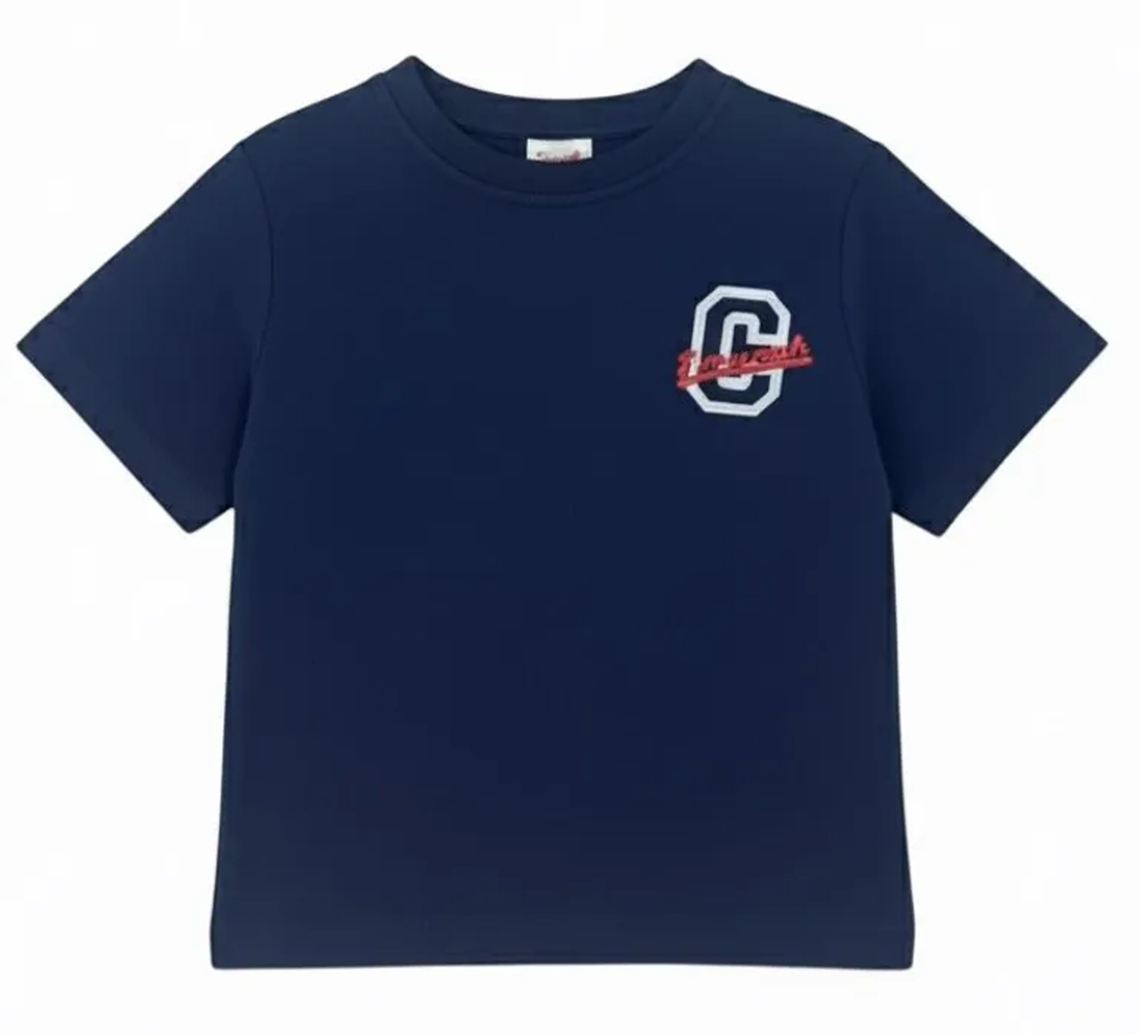 Camiseta Manga Curta estampada Marinho Emunah imagem