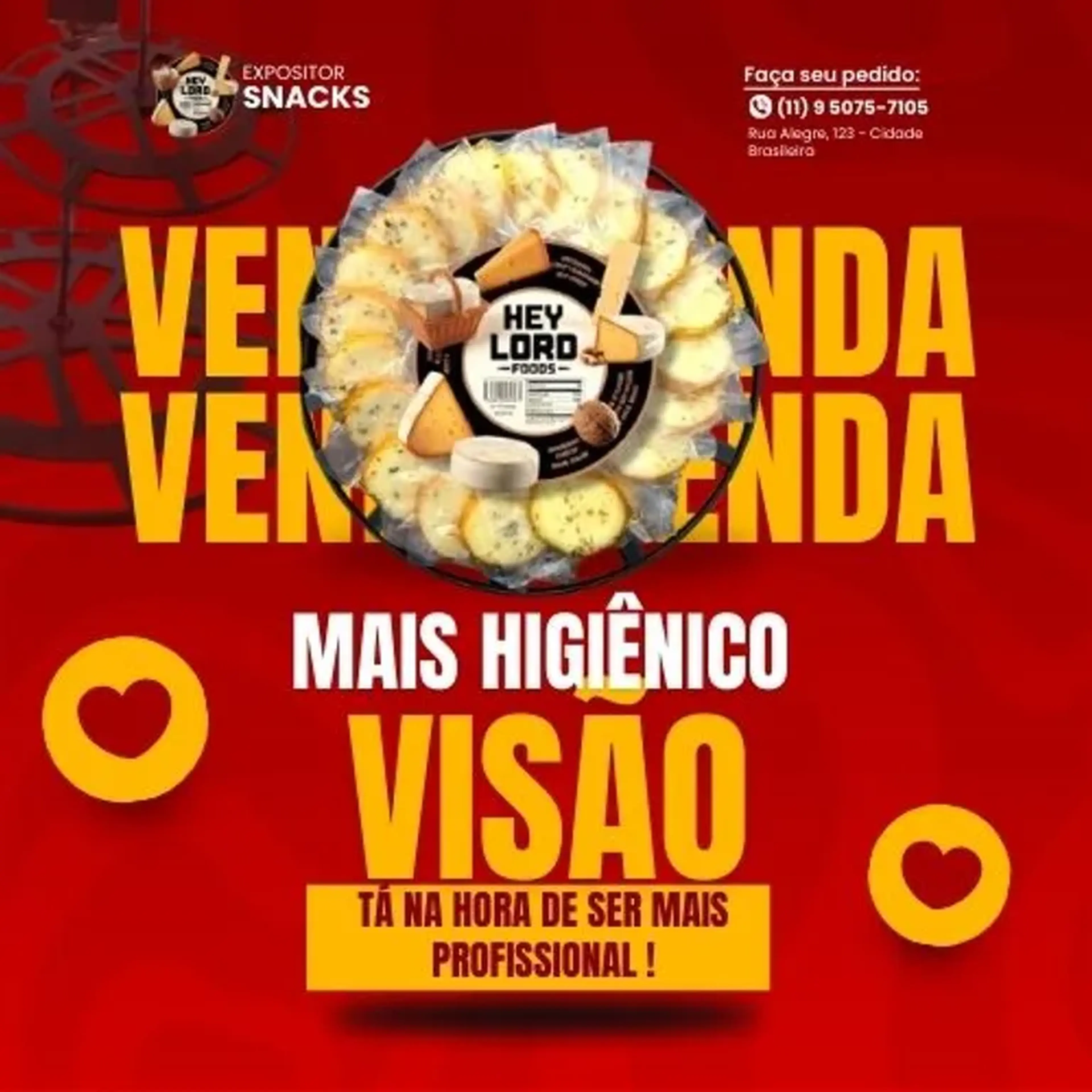 📦 600 UNIDADES DE EXPOSITOR PARA PETISCOS E SNACKS imagem