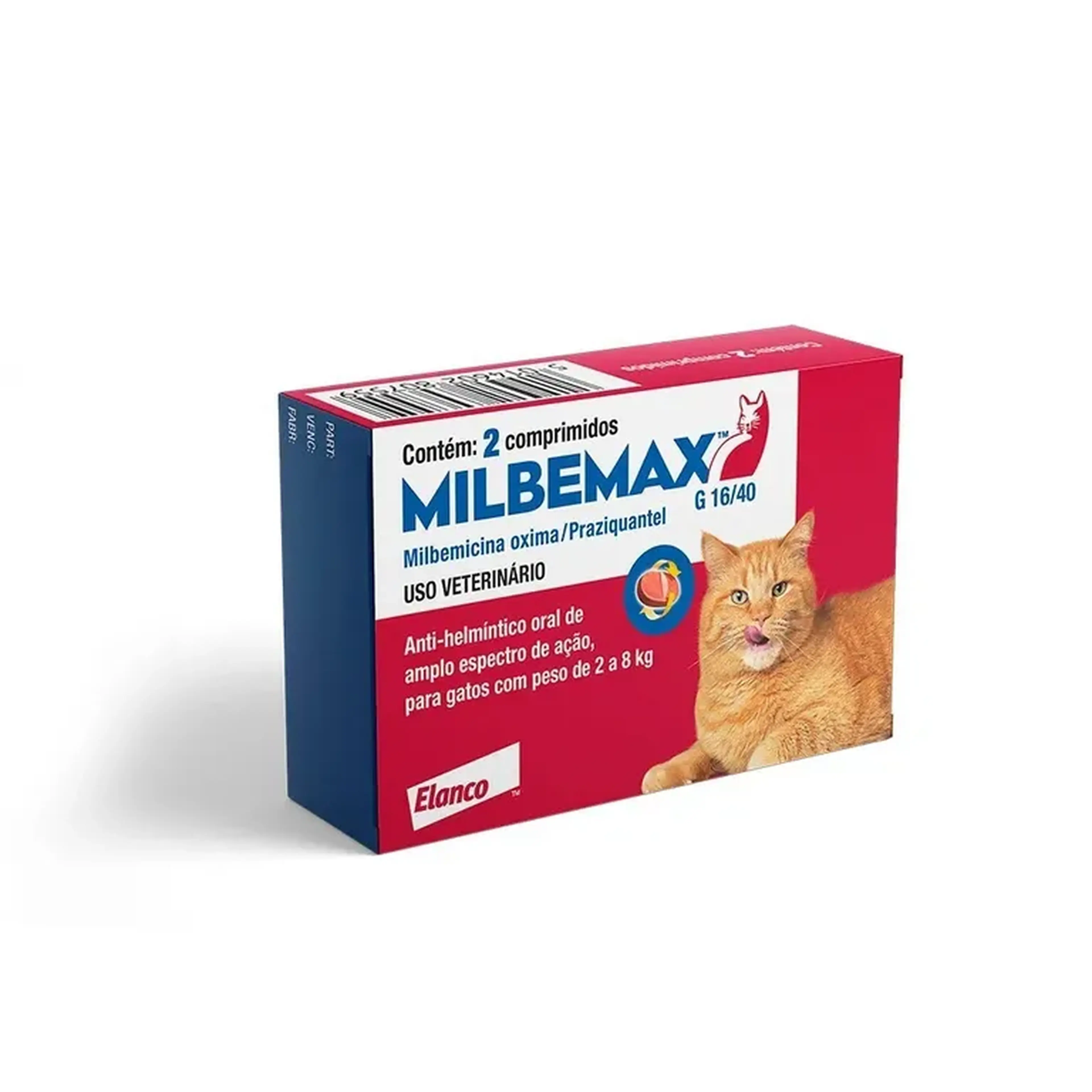 Milbemax Gatos 2 a 8kg imagem