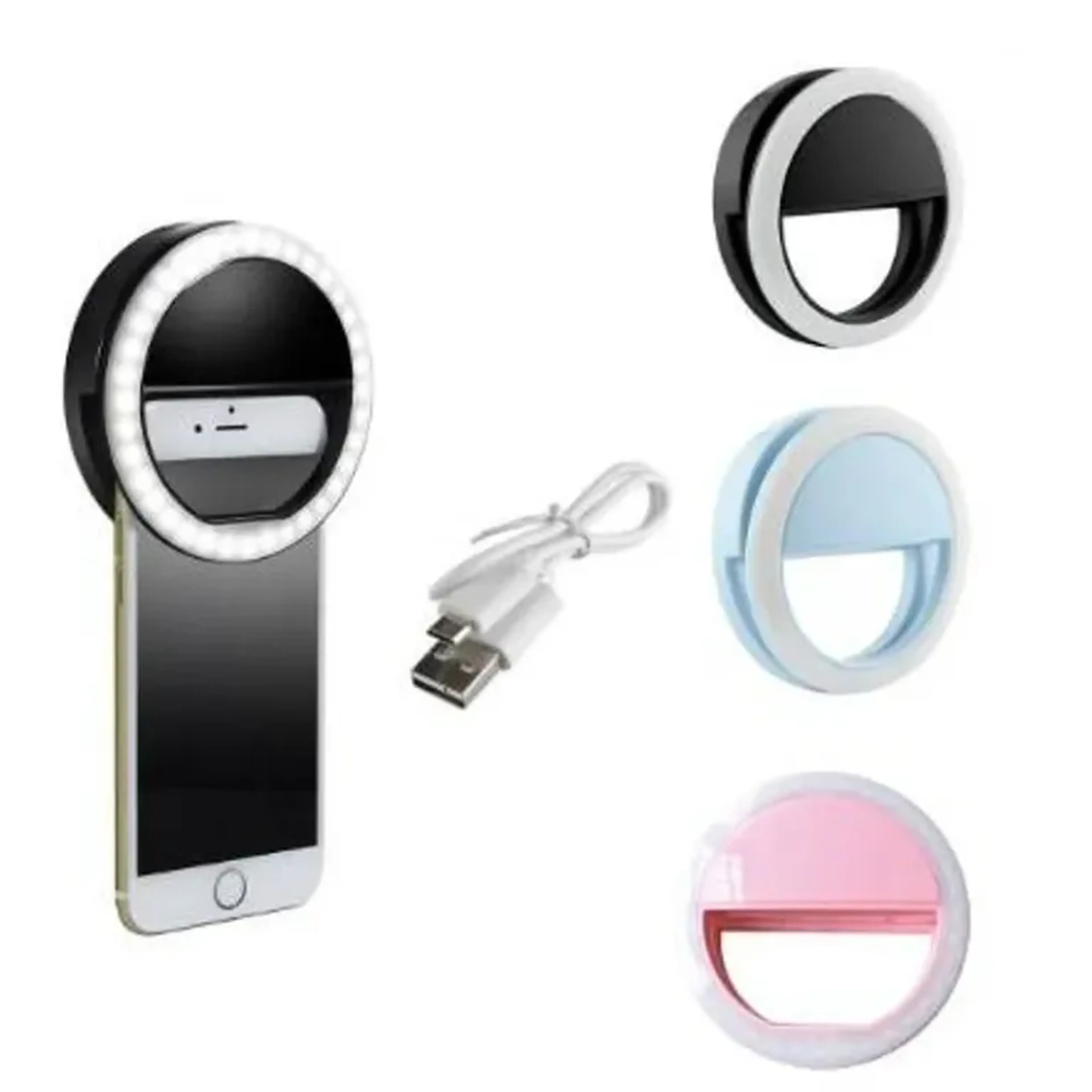 Mini Ring Light Anel Luz Para fazer a Selfie Flash imagem