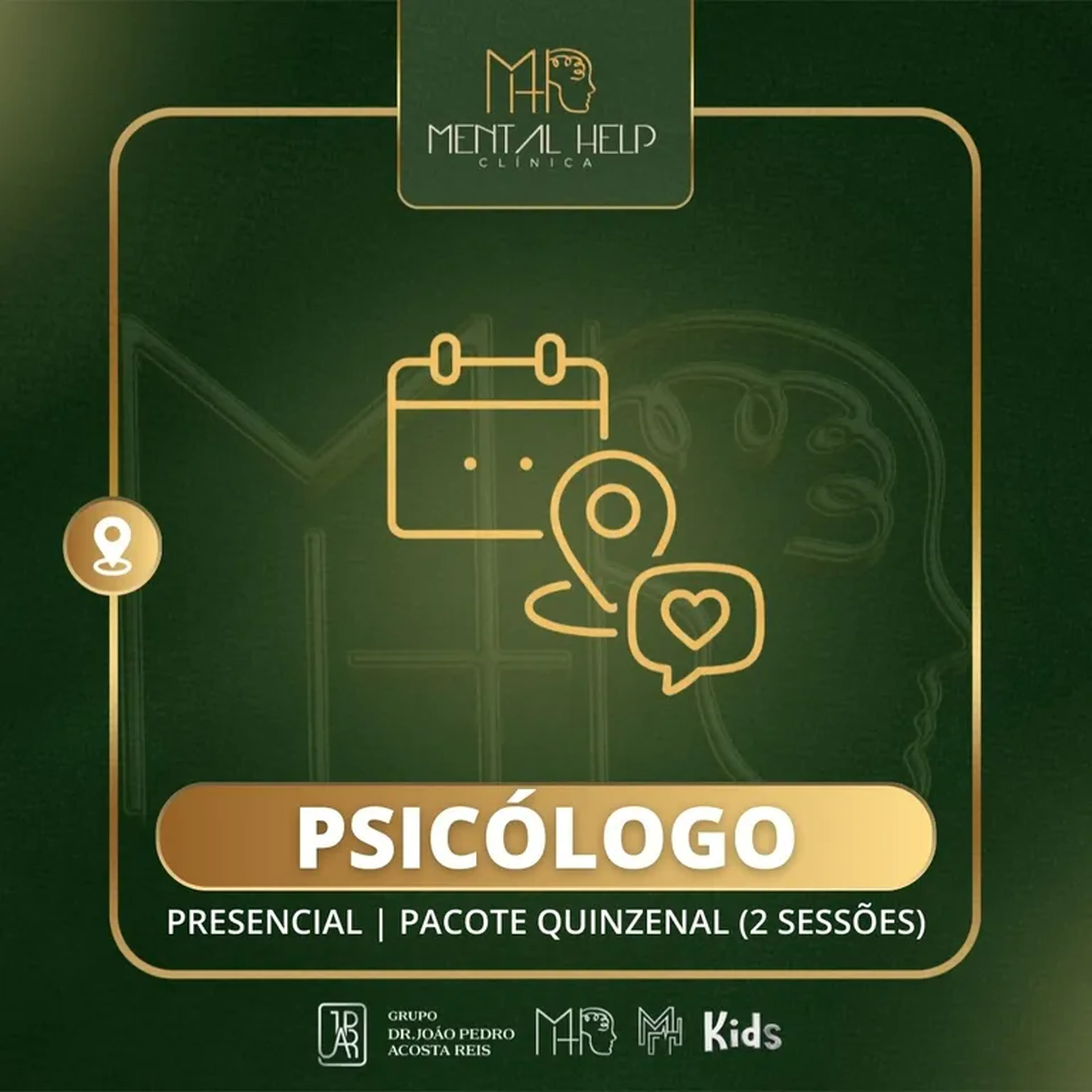 PACOTE QUINZENAL - 2 SESSÕES ( PRESENCIAL ) imagem