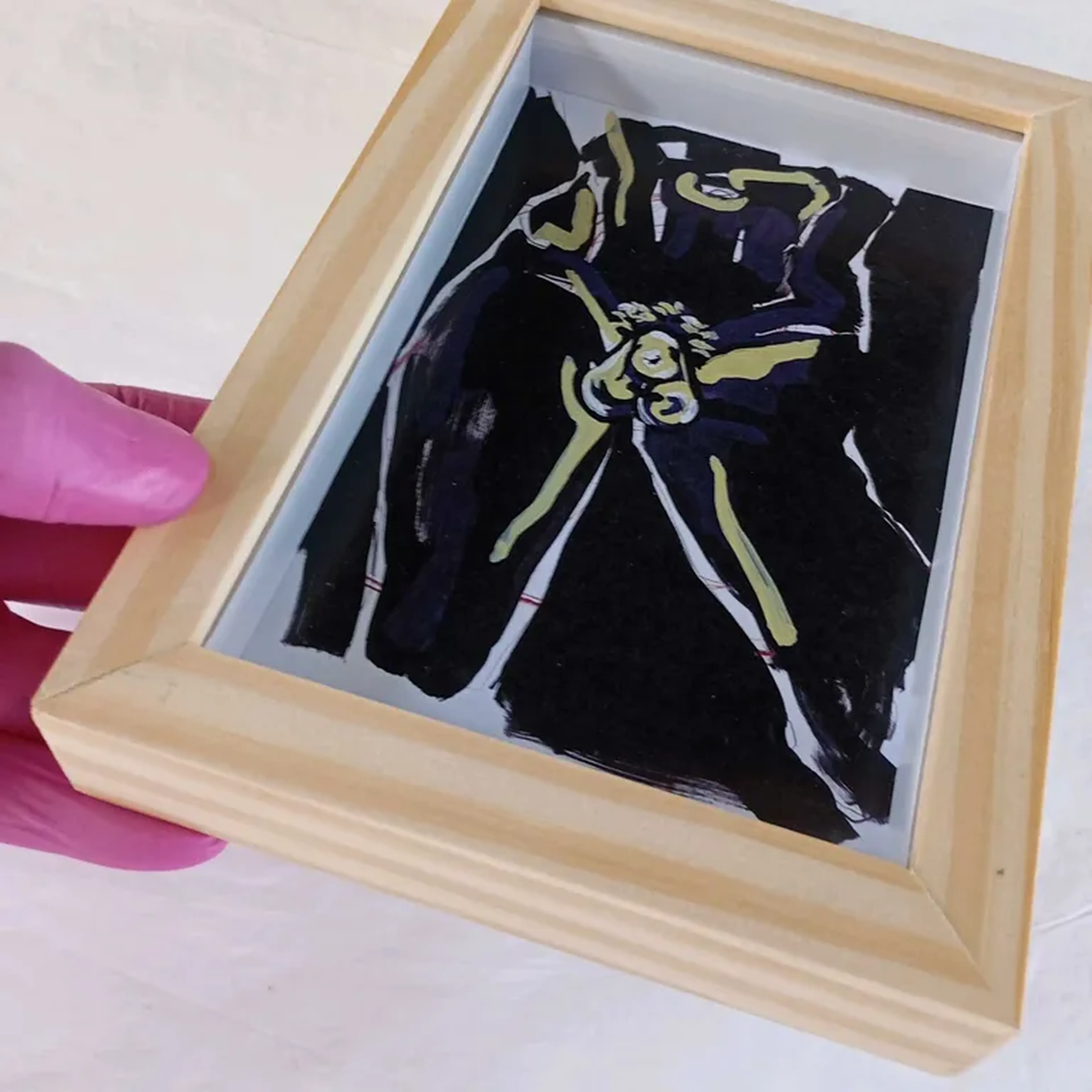 Para 5° C - David de Michelangelo - 10x15 cm moldura alta imagem